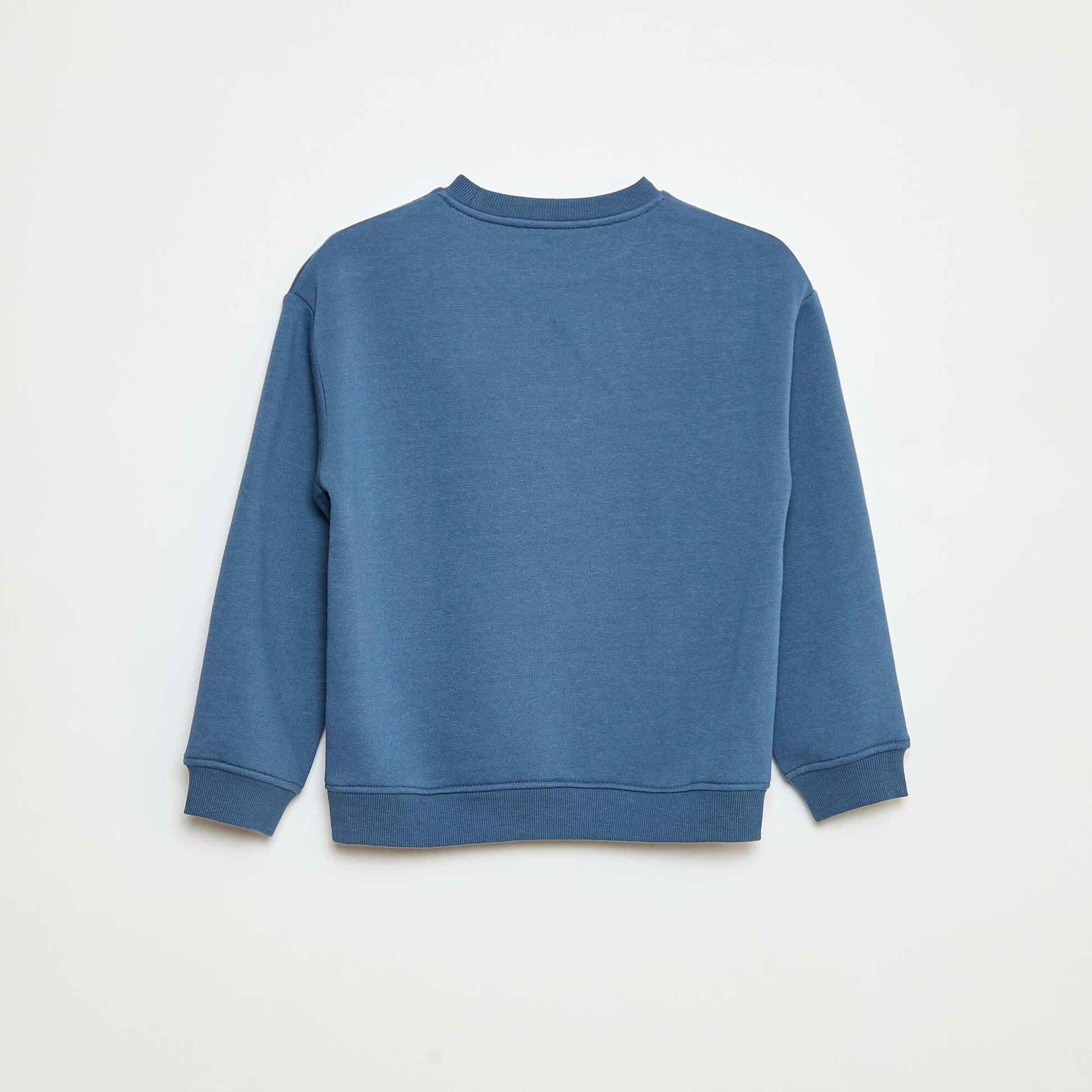 Sweat loose avec imprimé BLEU