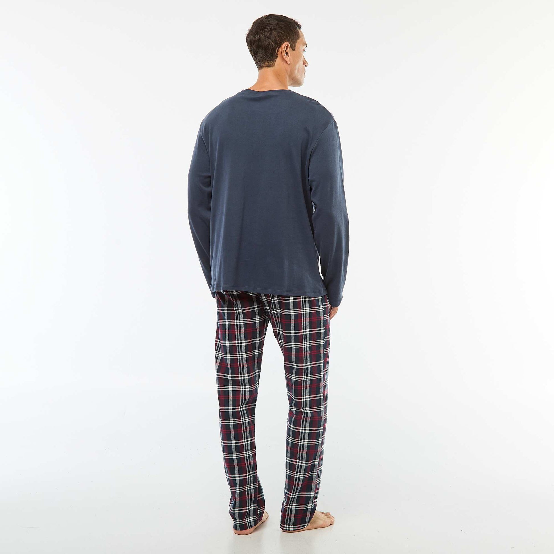 Pantalon de pyjama avec 2 poches ROUGE