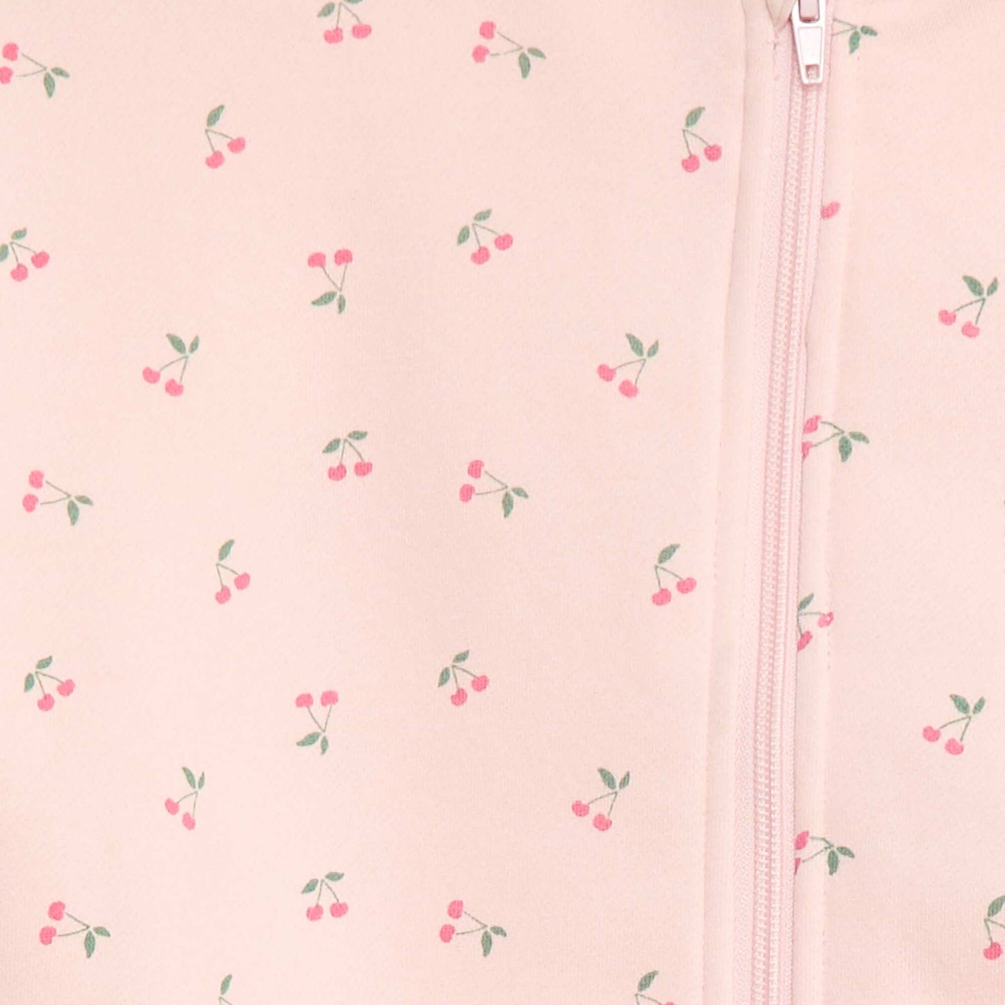 Sweat zippé à capuche avec imprimé ROSE