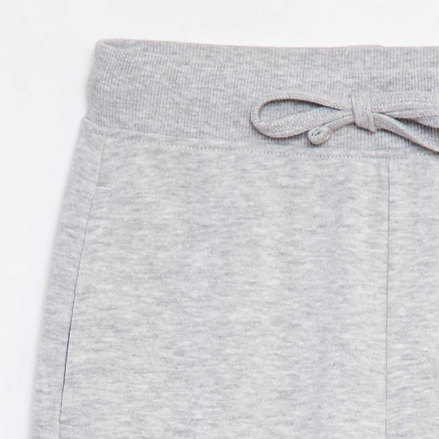 Jogging uni avec taille élastiquée GRIS