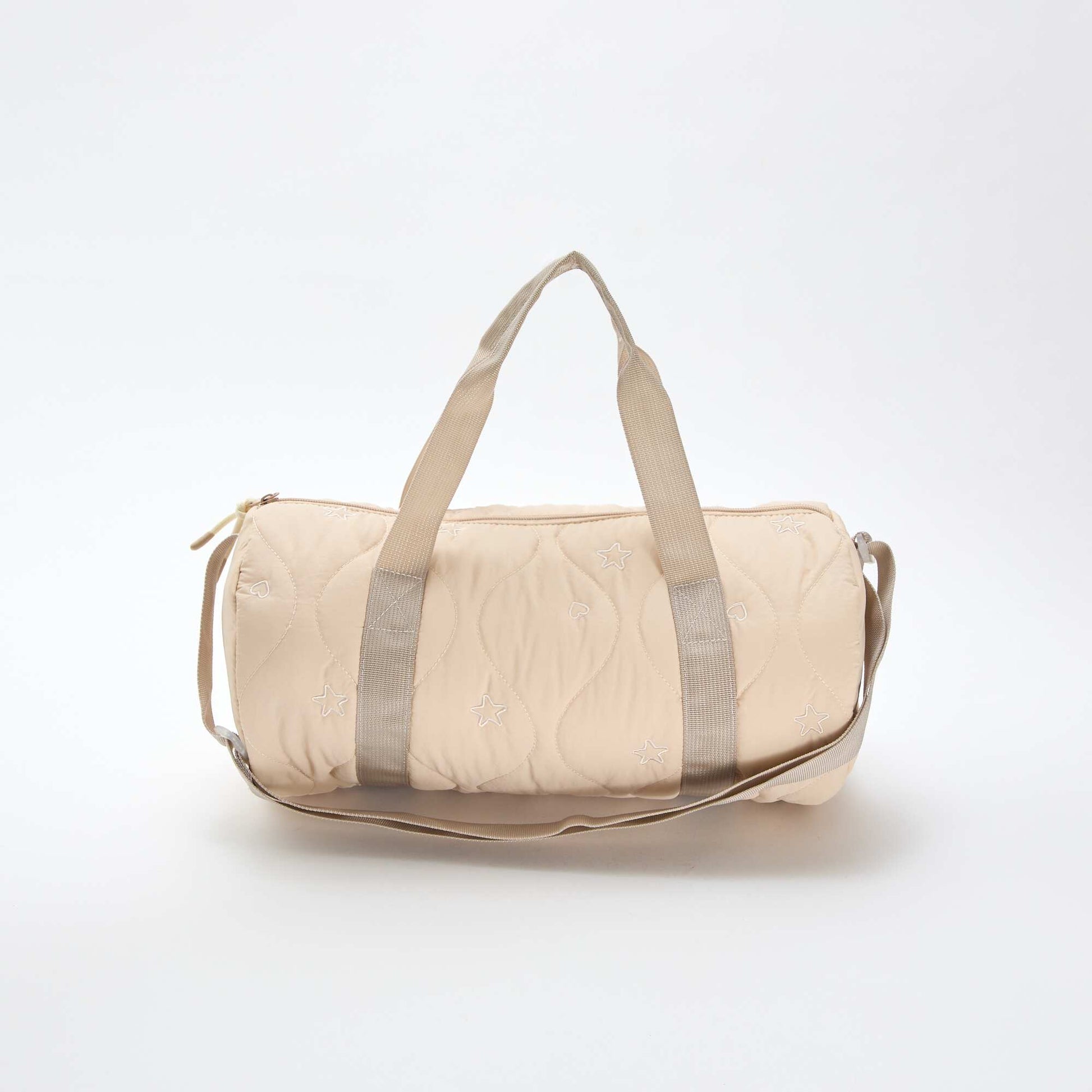 Sac bowling matelassé BEIGE