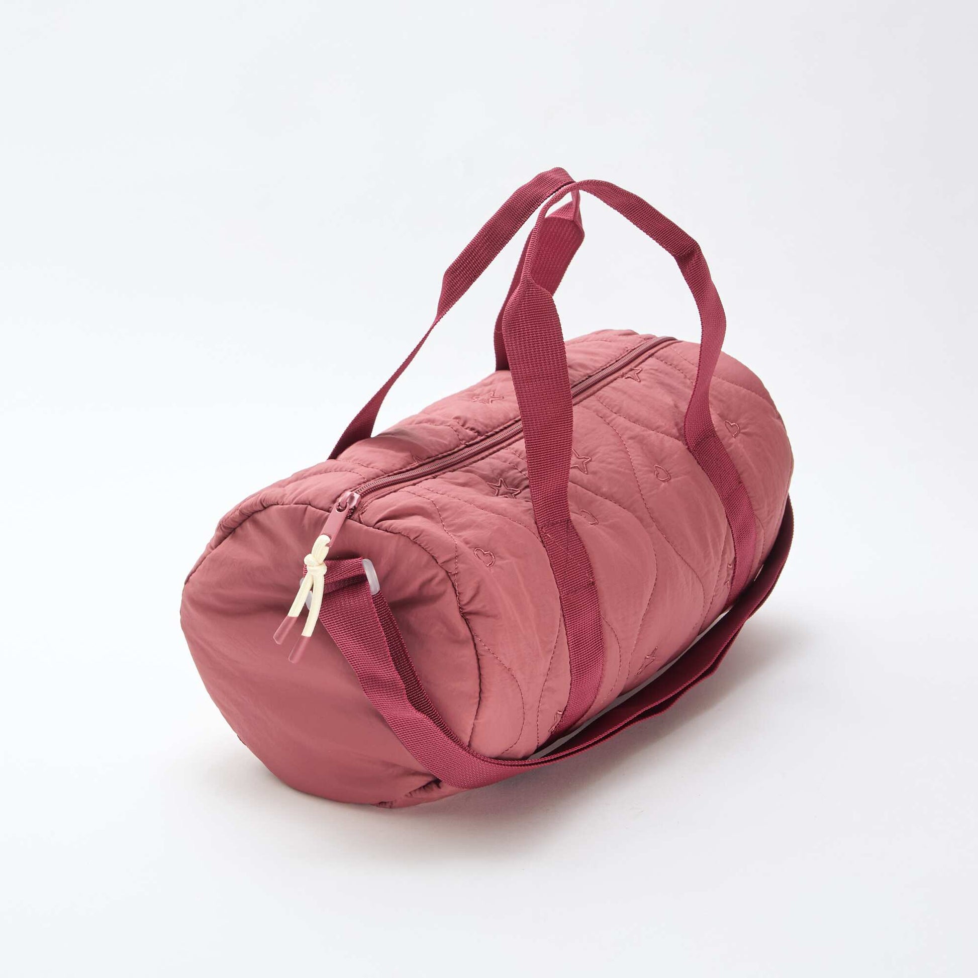 Sac bowling matelassé ROUGE