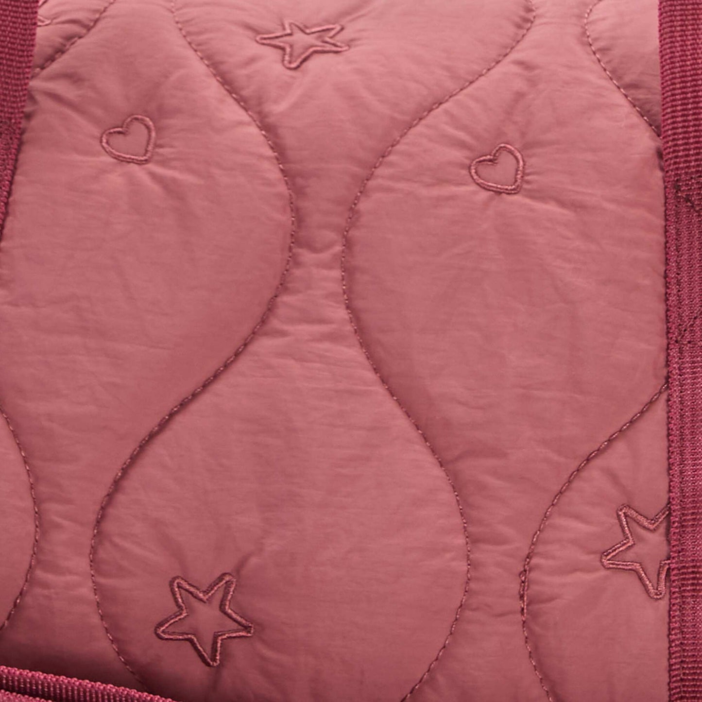 Sac bowling matelassé ROUGE