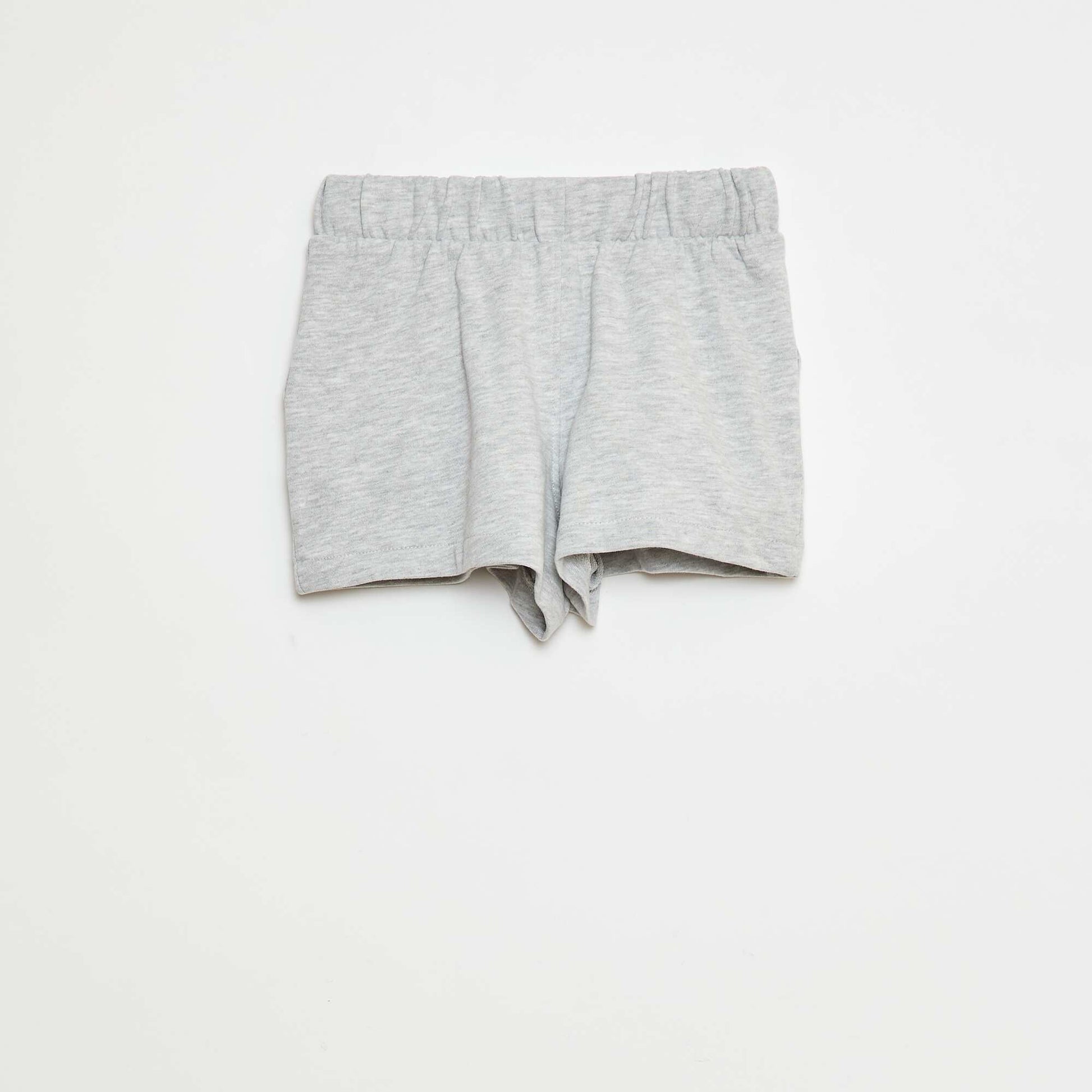 Short en molleton léger GRIS