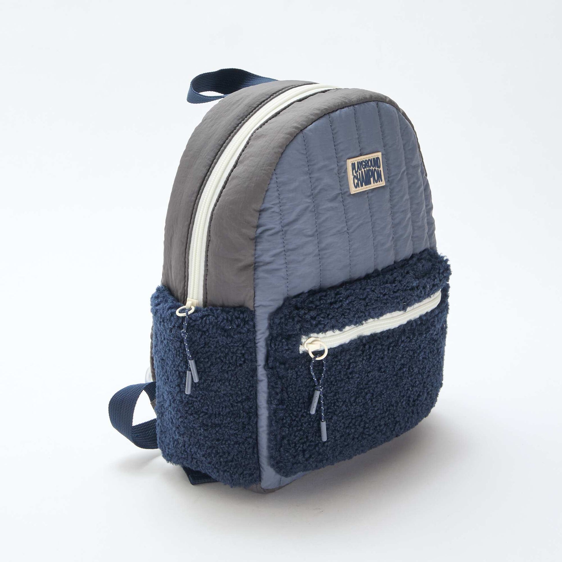 Sac à dos bi-matière BLEU