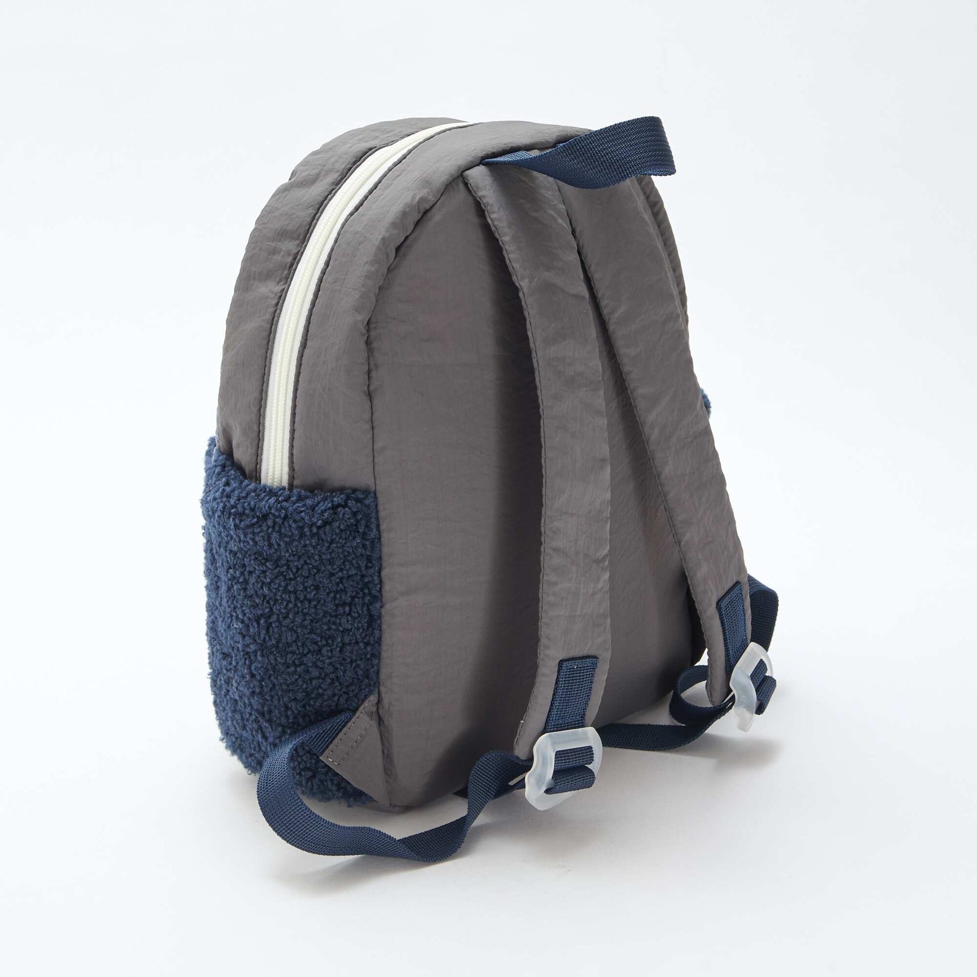 Sac à dos bi-matière BLEU