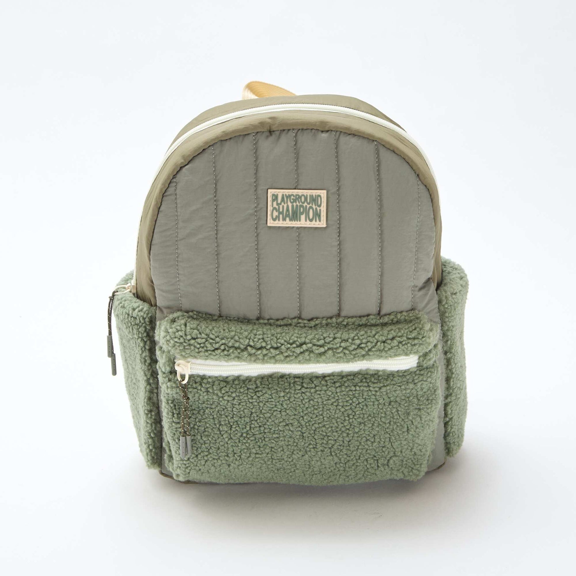 Sac à dos bi-matière KAKI