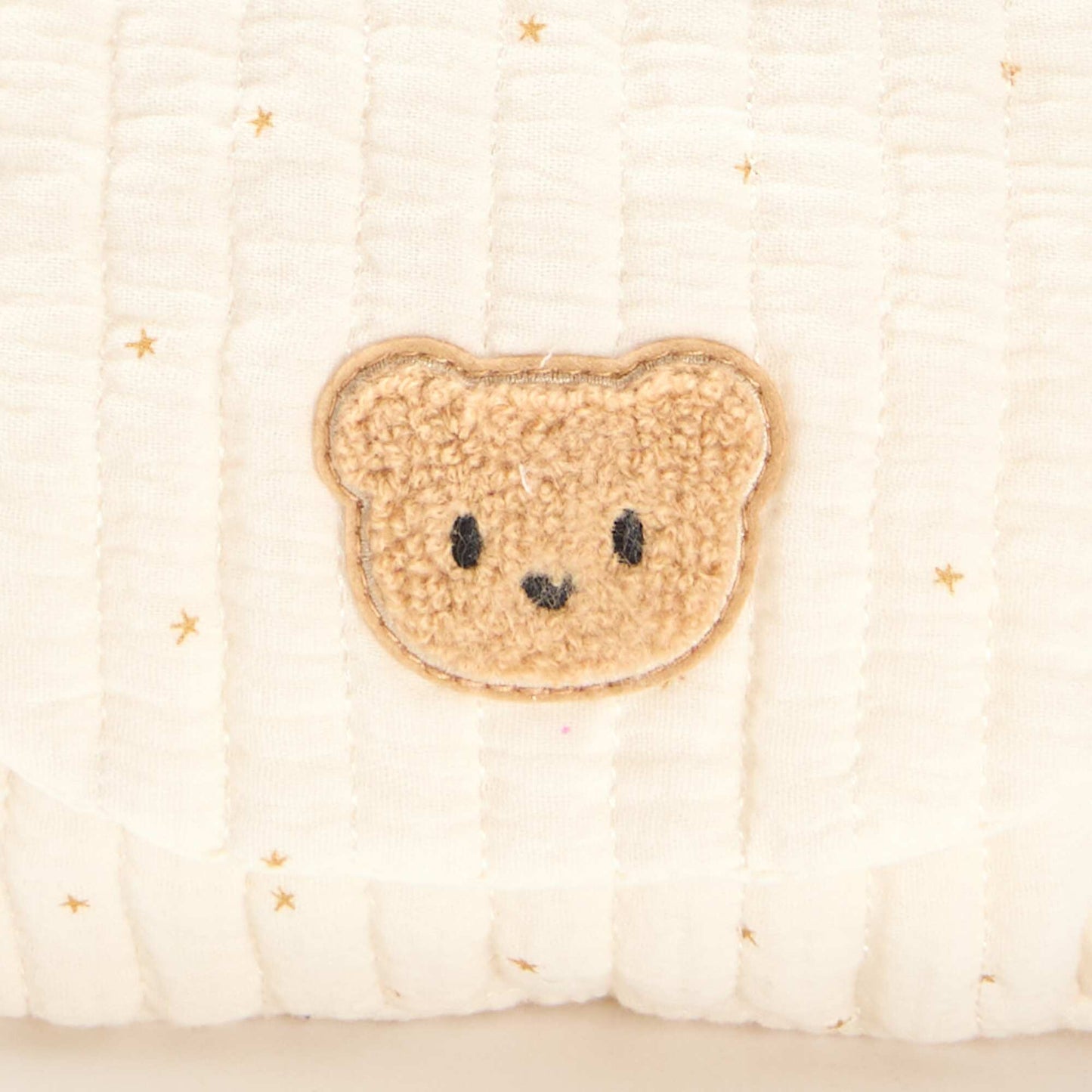 Sac à dos en gaze de coton imprimé BEIGE