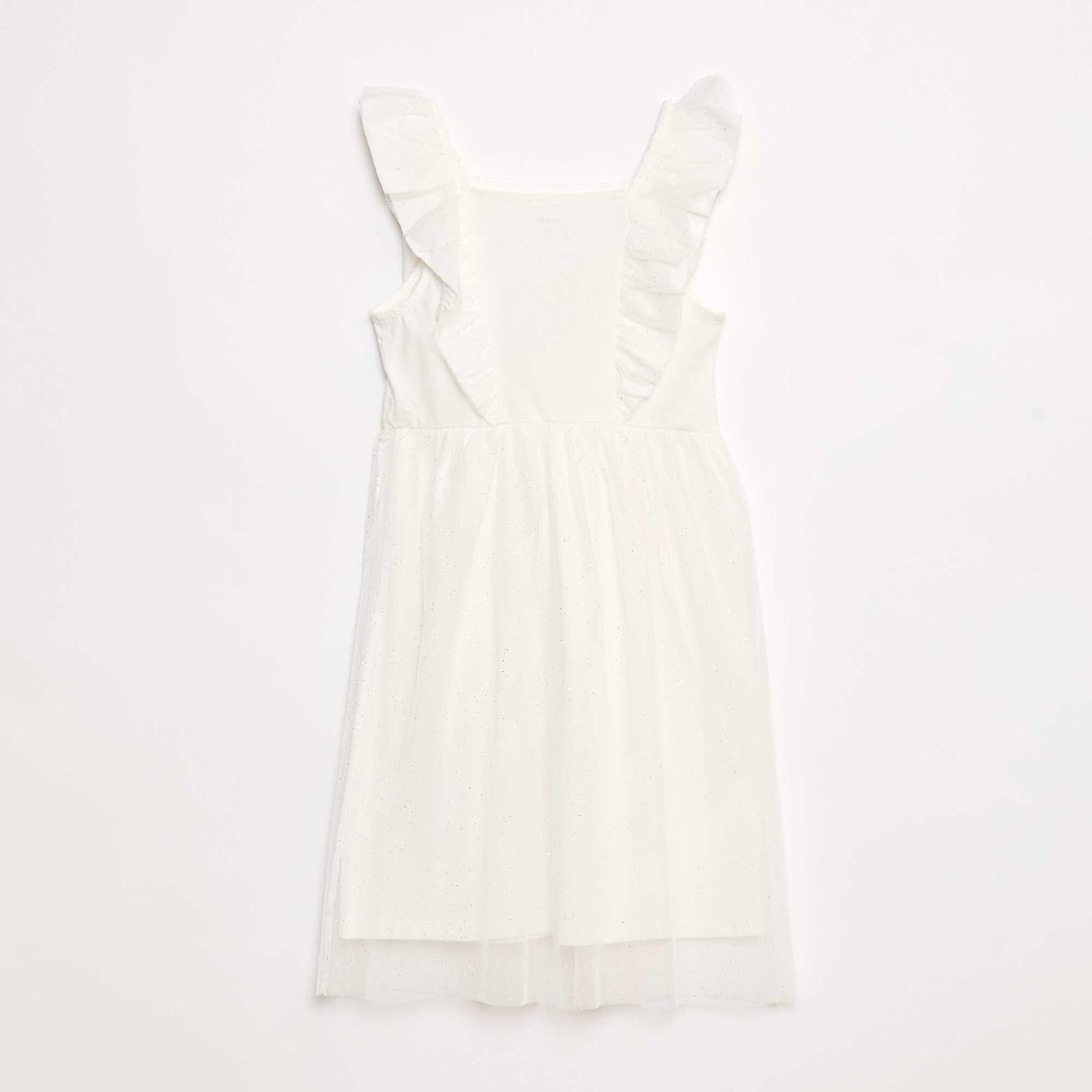 Robe en maille jersey unie BLANC