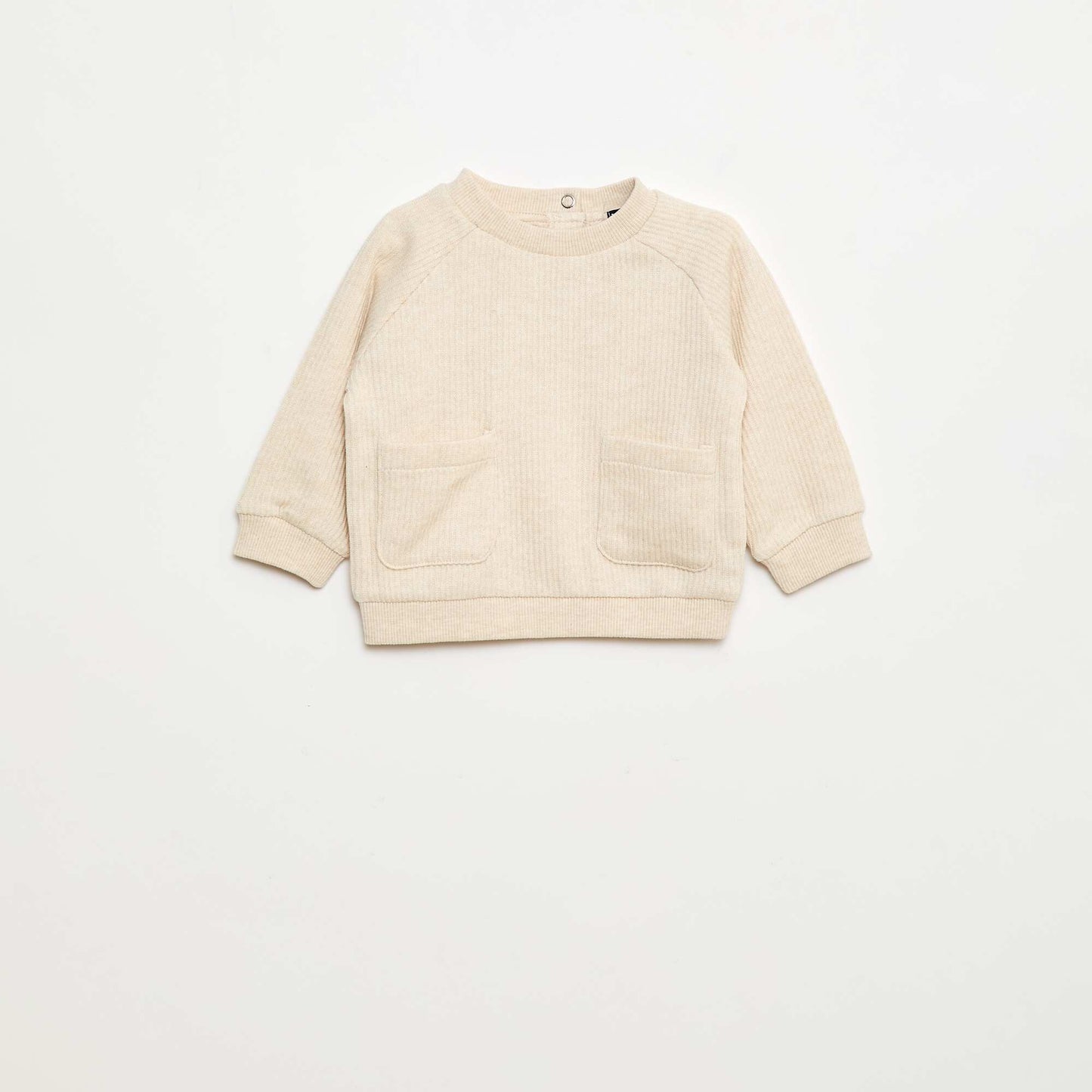 Ensemble sweat + legging côtelé - 2 pièces BEIGE