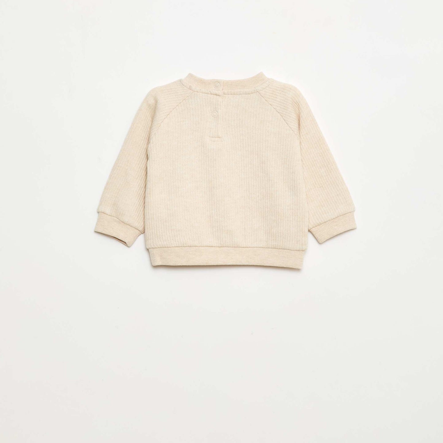 Ensemble sweat + legging côtelé - 2 pièces BEIGE