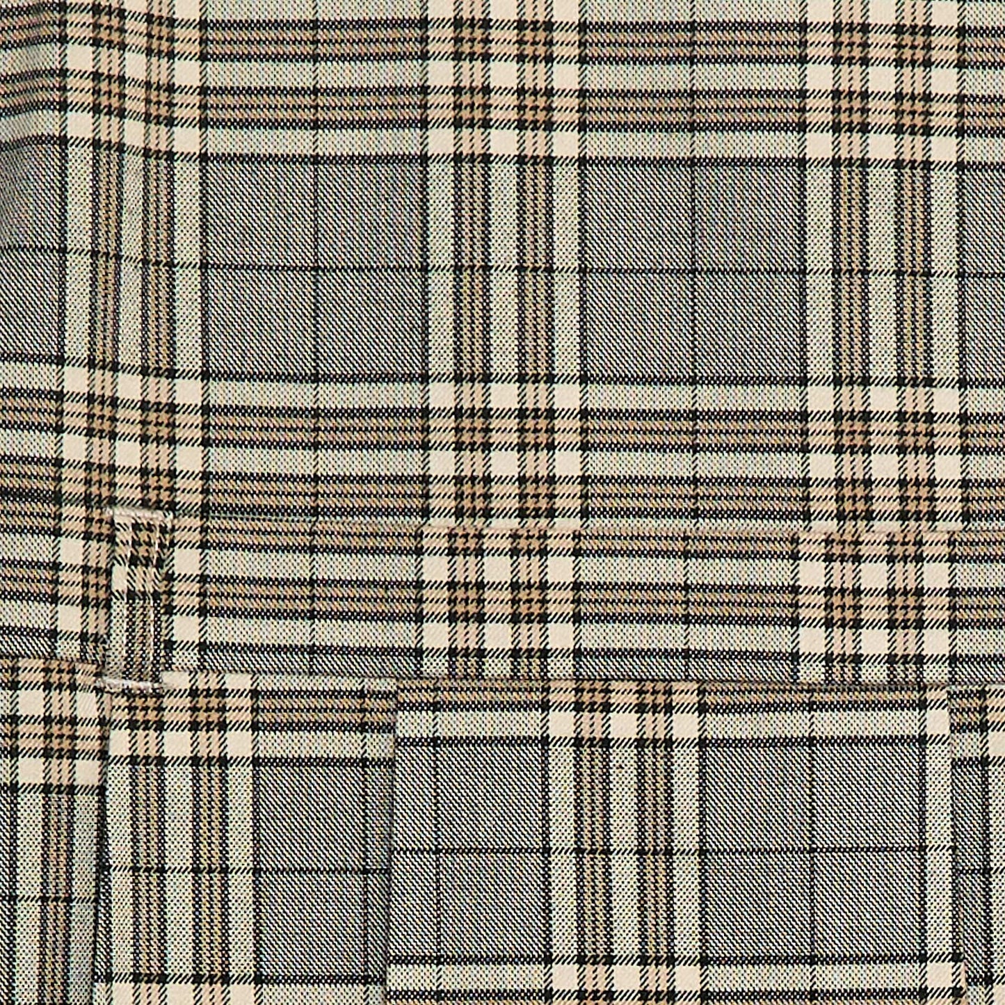 Robe mi-cuisse à carreaux GRIS