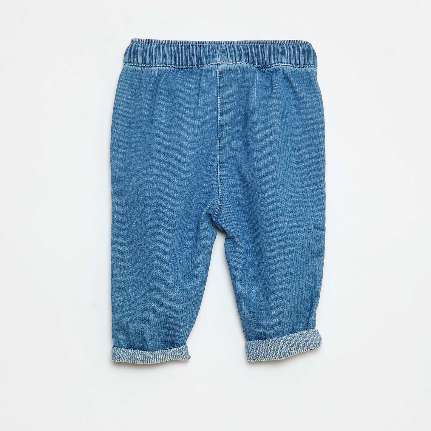 Pantalon en coton BLEU
