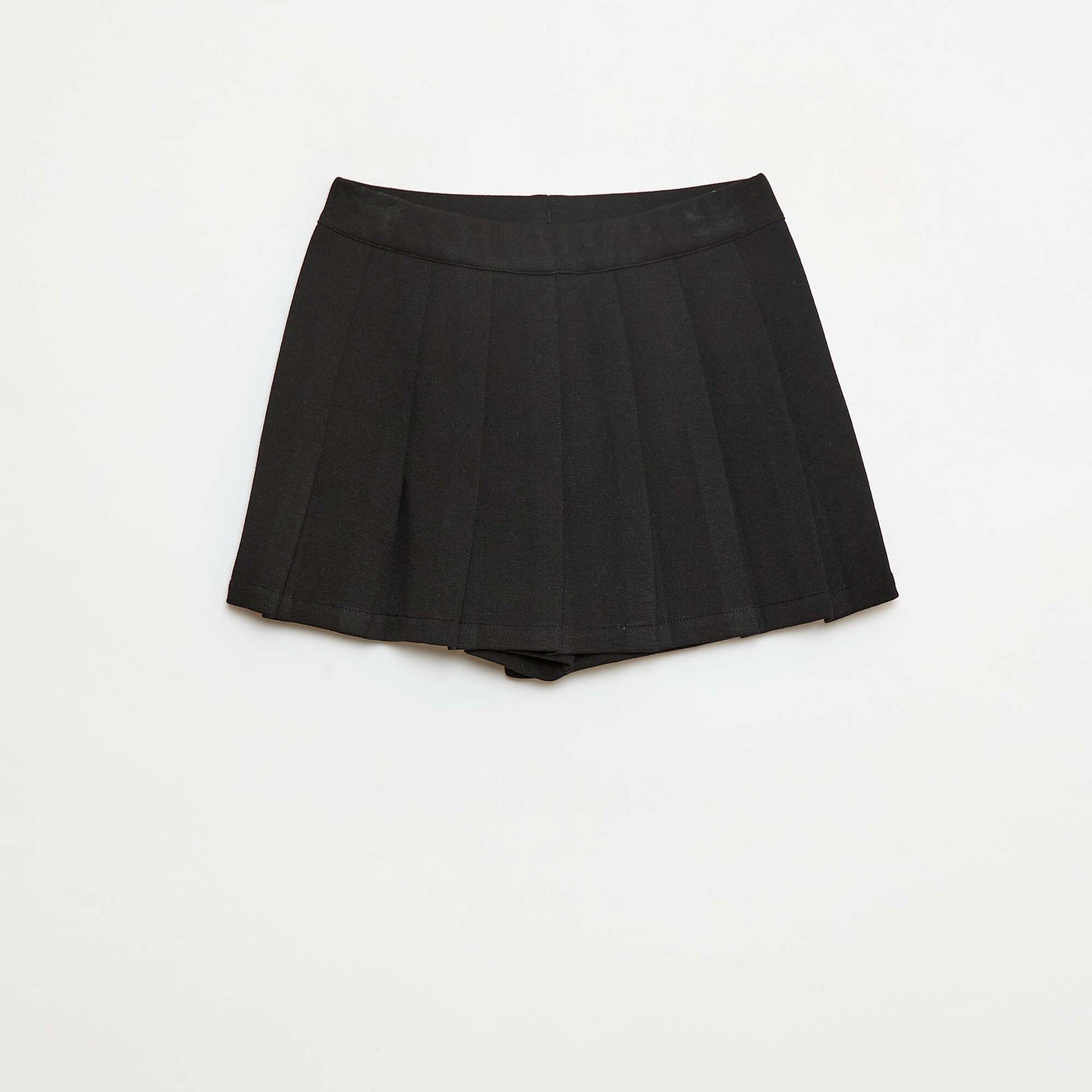 Jupe maille unie NOIR