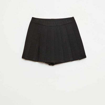 Jupe maille unie NOIR