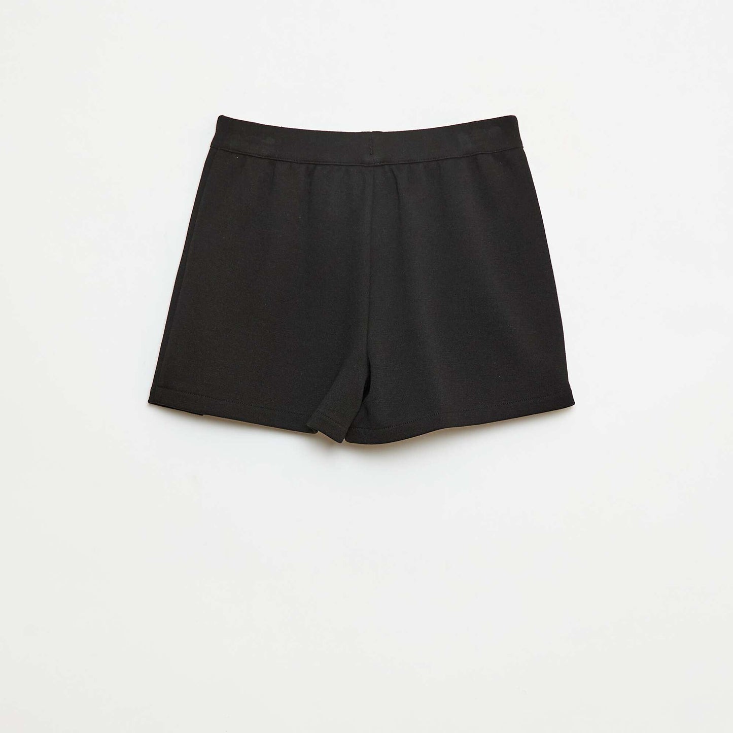 Jupe maille unie NOIR