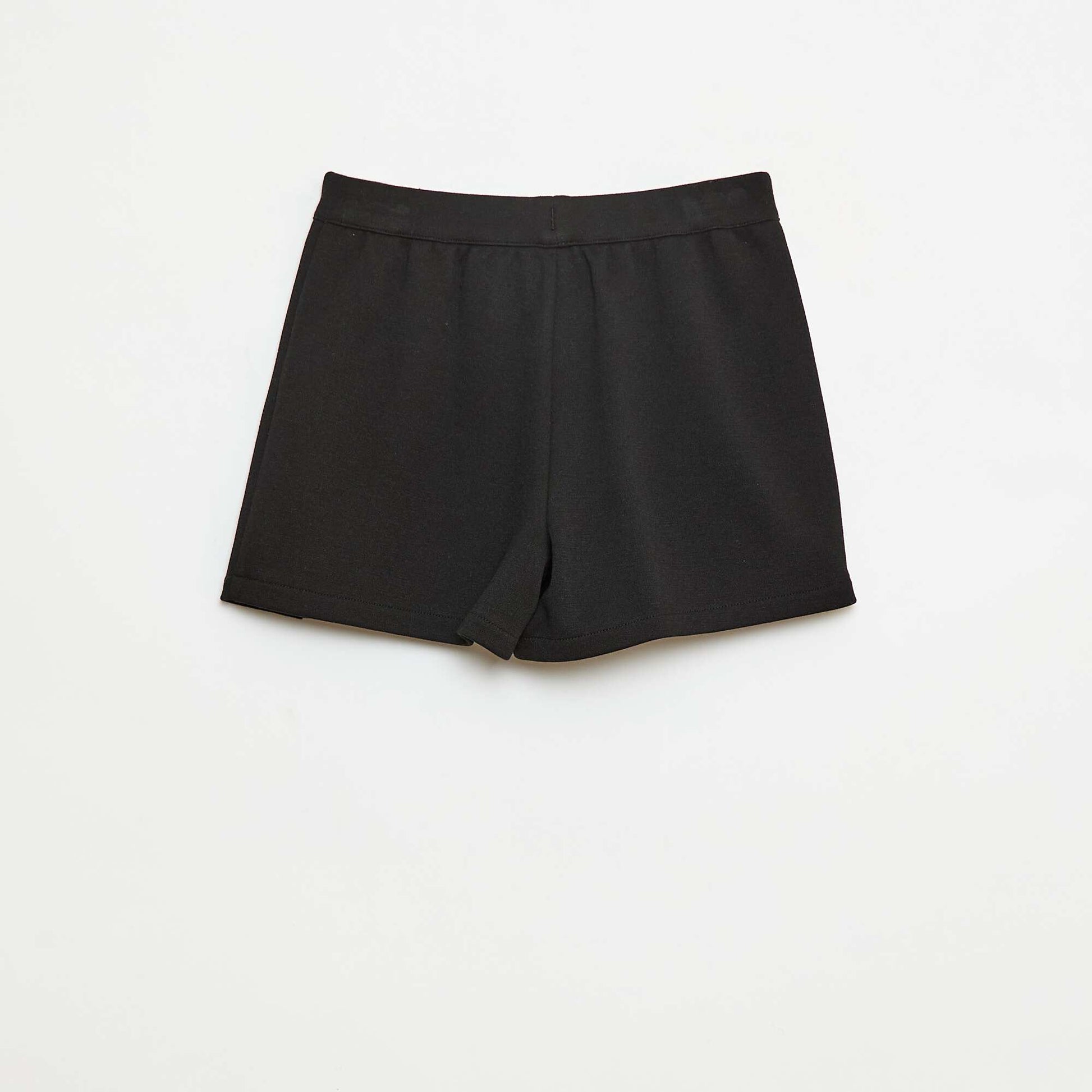 Jupe maille unie NOIR