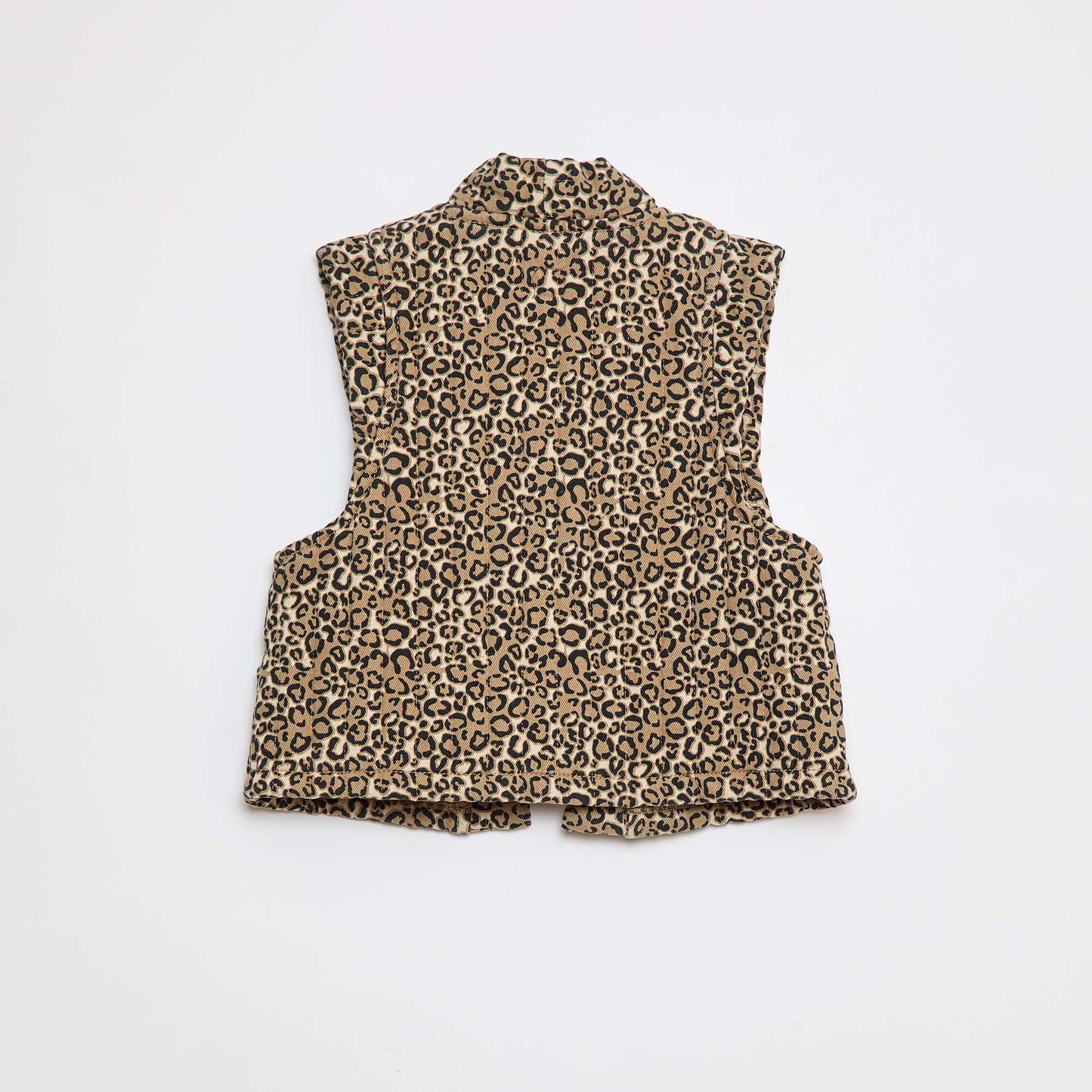 Gilet matelassé léopard sans manches LéOPARD