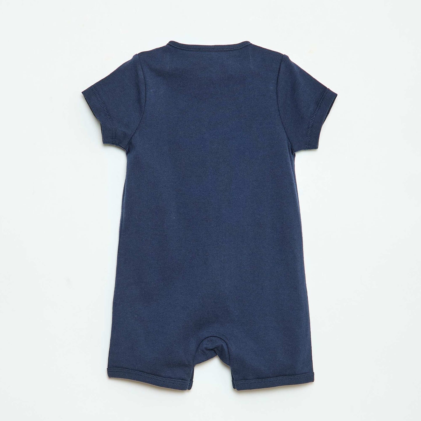 Dors bien léger en jersey coton uni BLEU