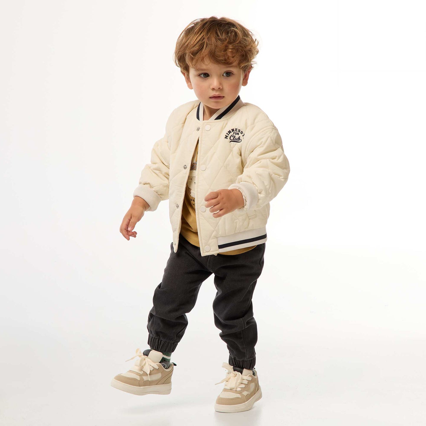 Jogging en denim GRIS