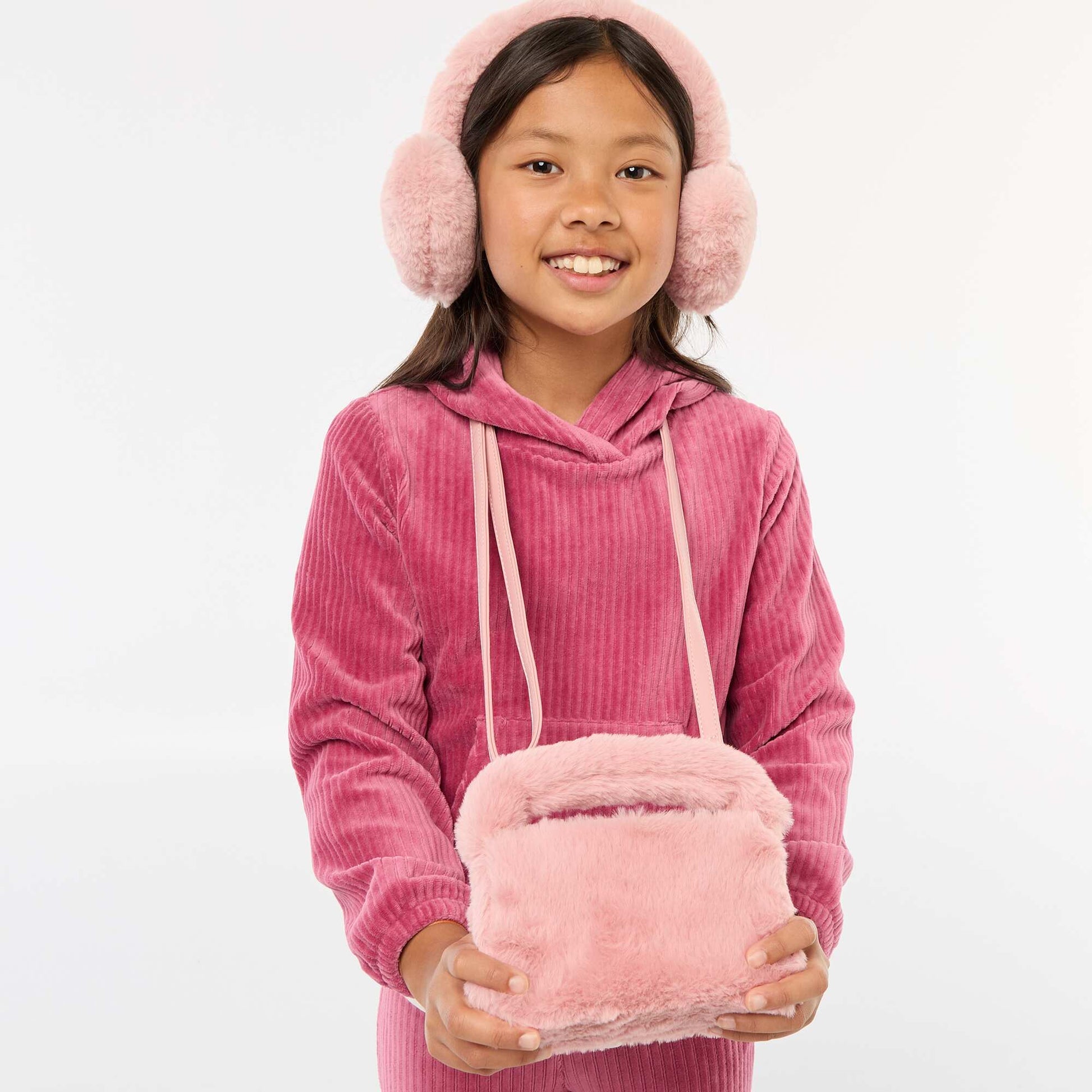 Sac imitation fausse fourrure ROSE