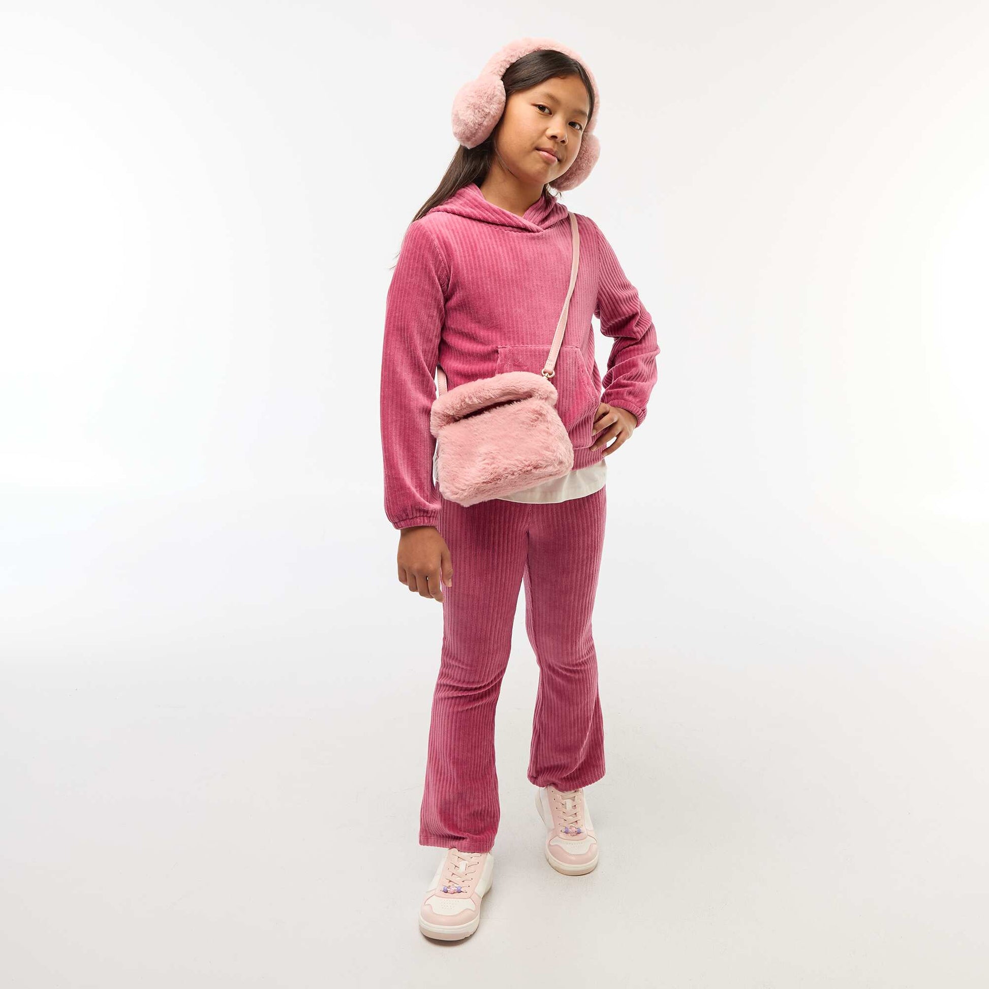 Sac imitation fausse fourrure ROSE