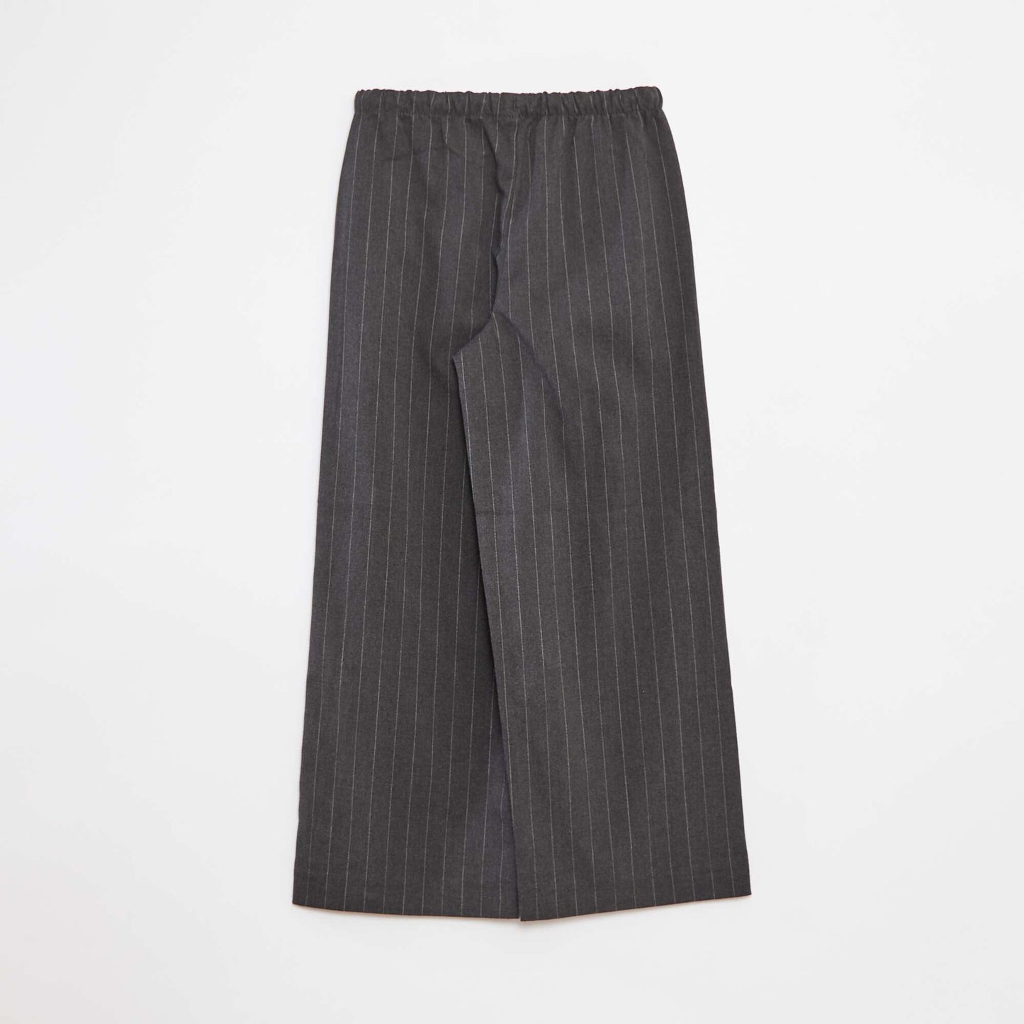 Pantalon large avec ceinture élastiquée et 2 poches GRIS