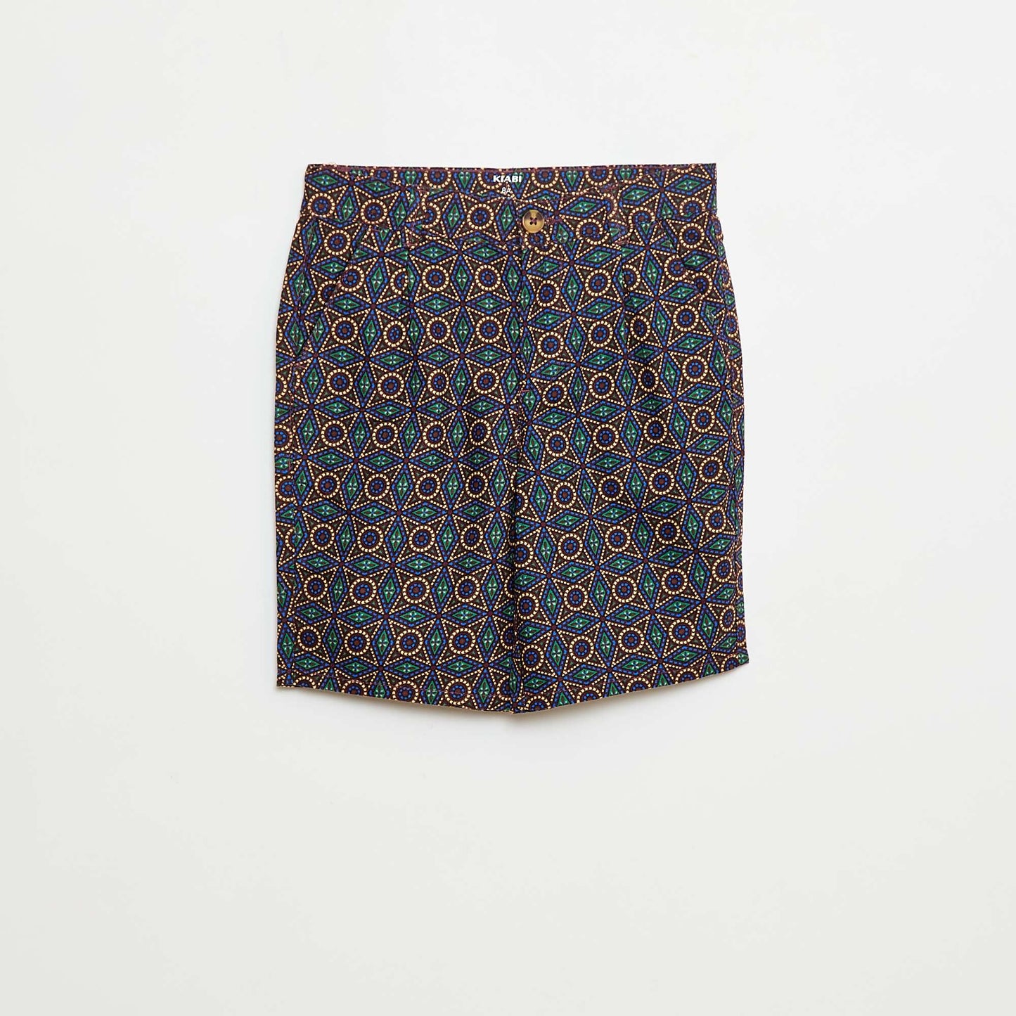 Bermuda en oxford ajustable MARRON