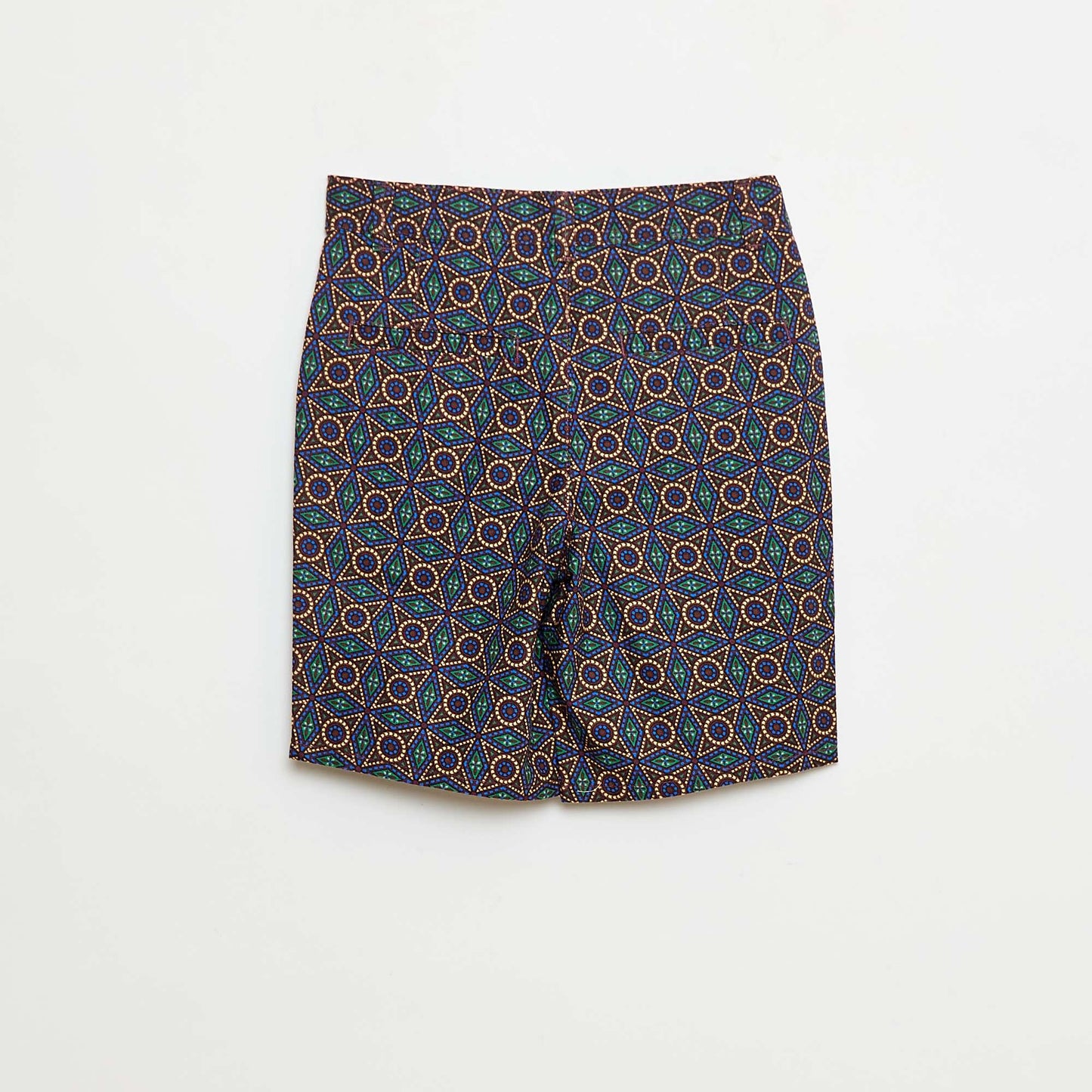 Bermuda en oxford ajustable MARRON