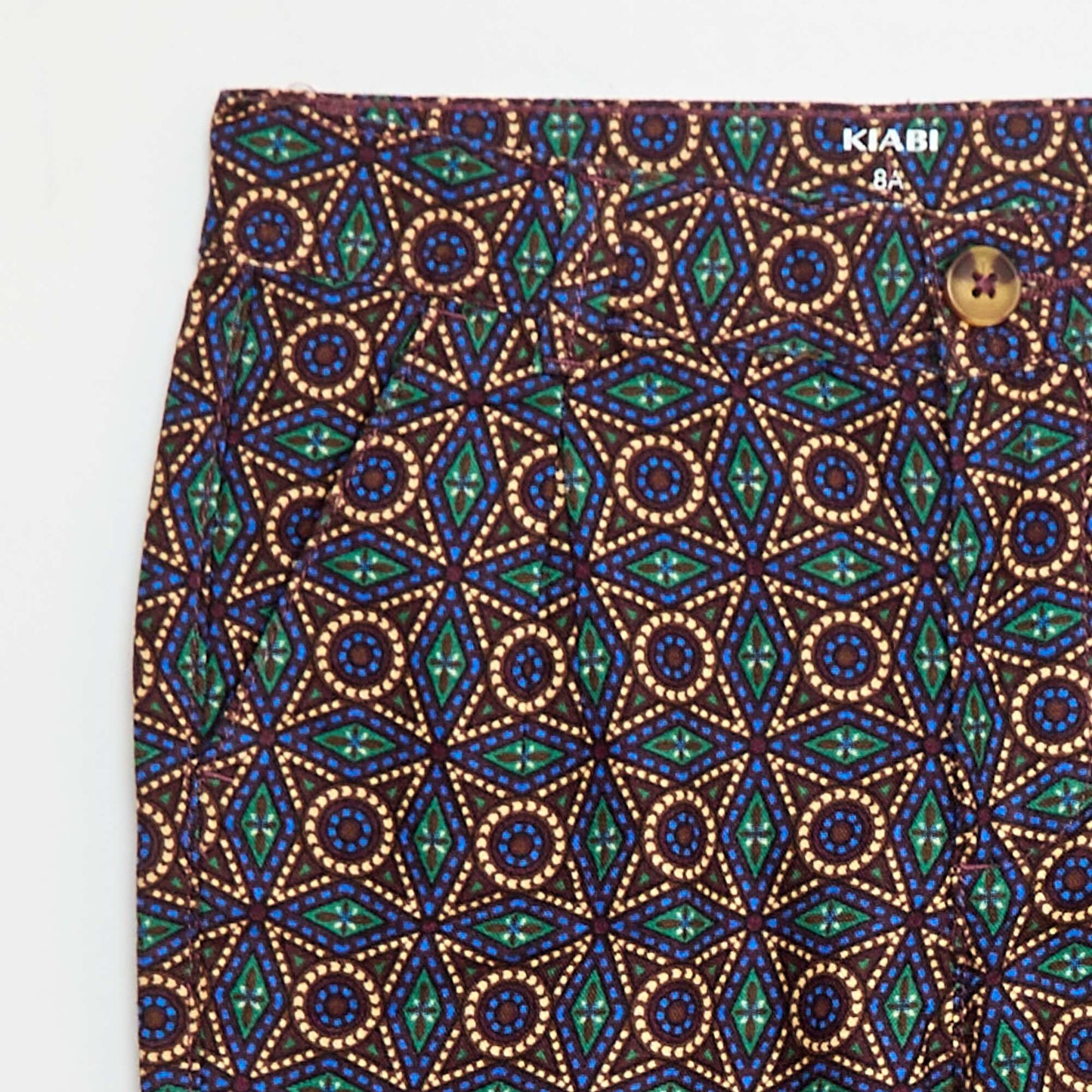 Bermuda en oxford ajustable MARRON