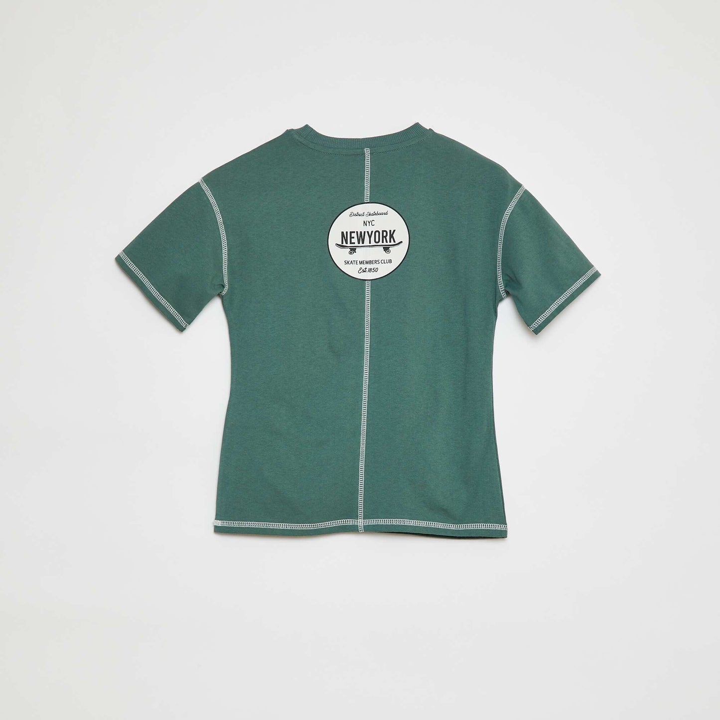 T-shirt à manches courtes avec animation VERT