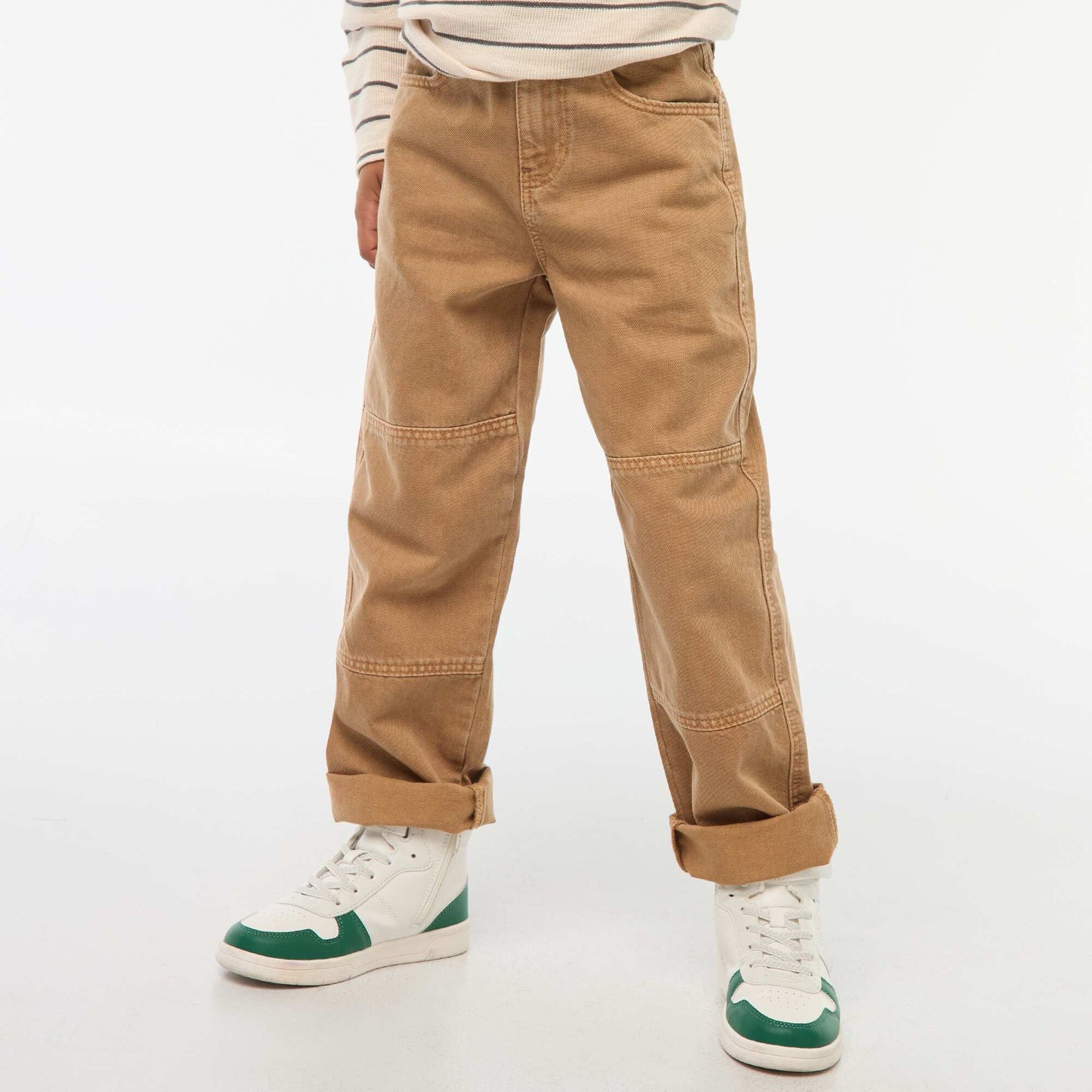 Jean droit BEIGE