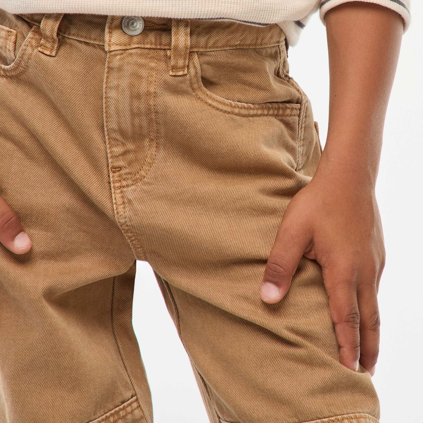 Jean droit BEIGE