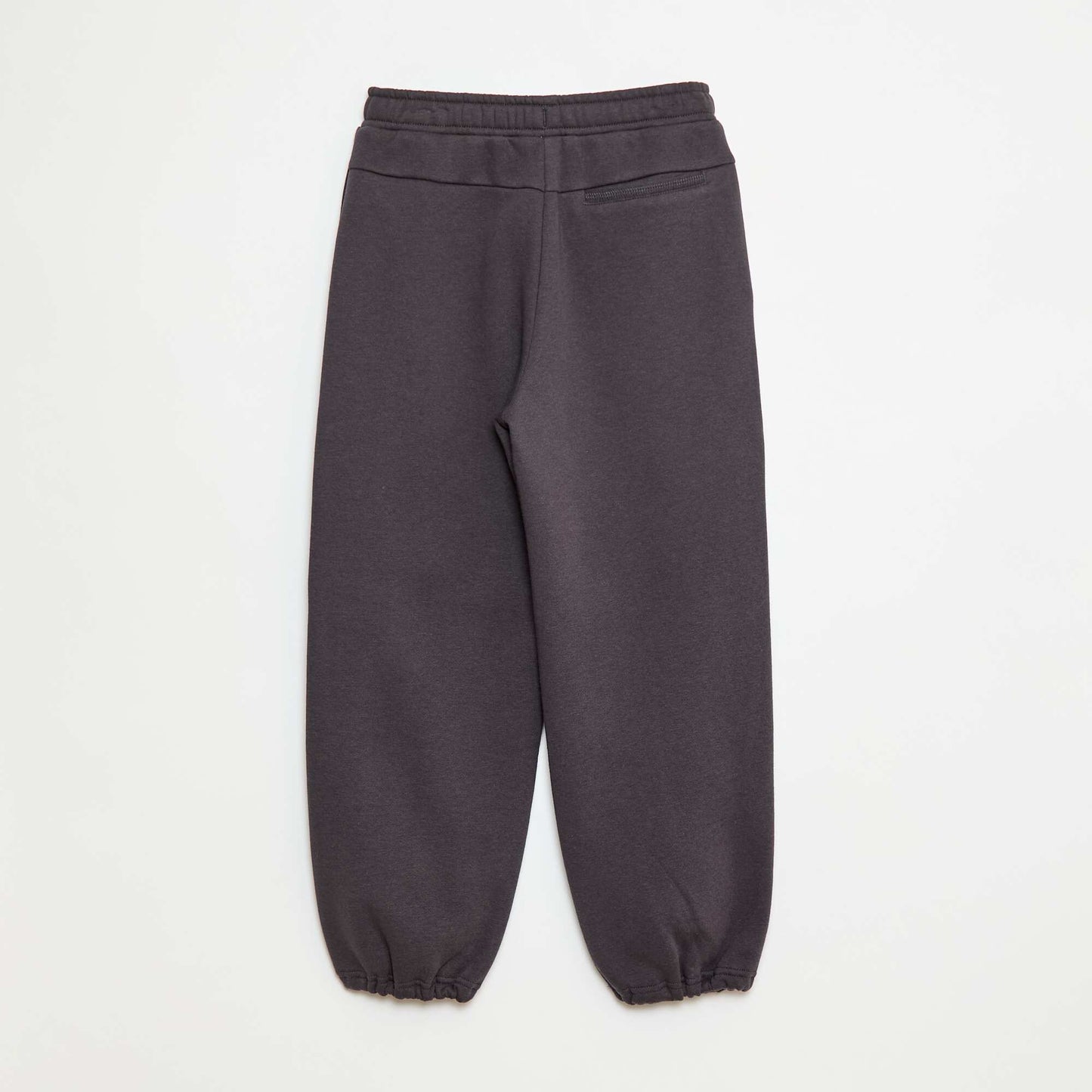 Pantalon jogging avec inscription brodée NOIR