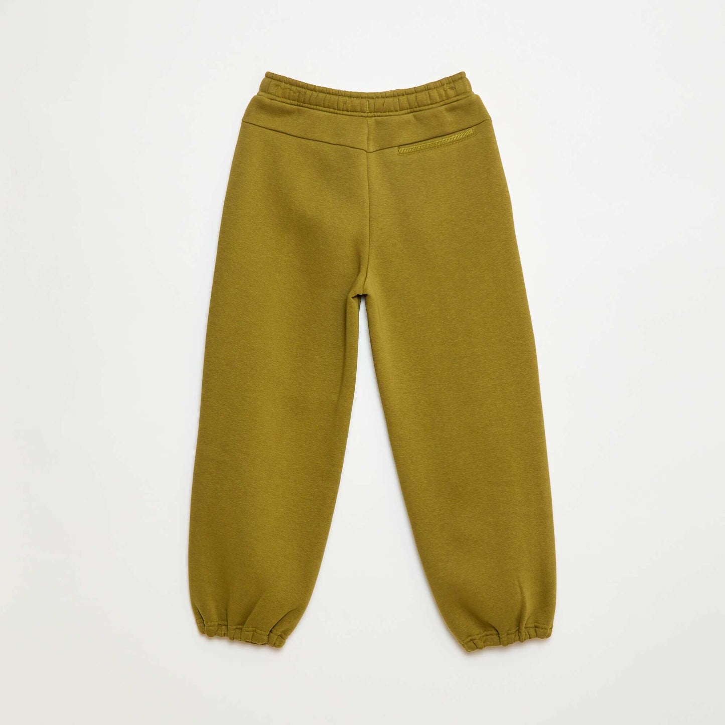 Pantalon jogging avec inscription brodée VERT