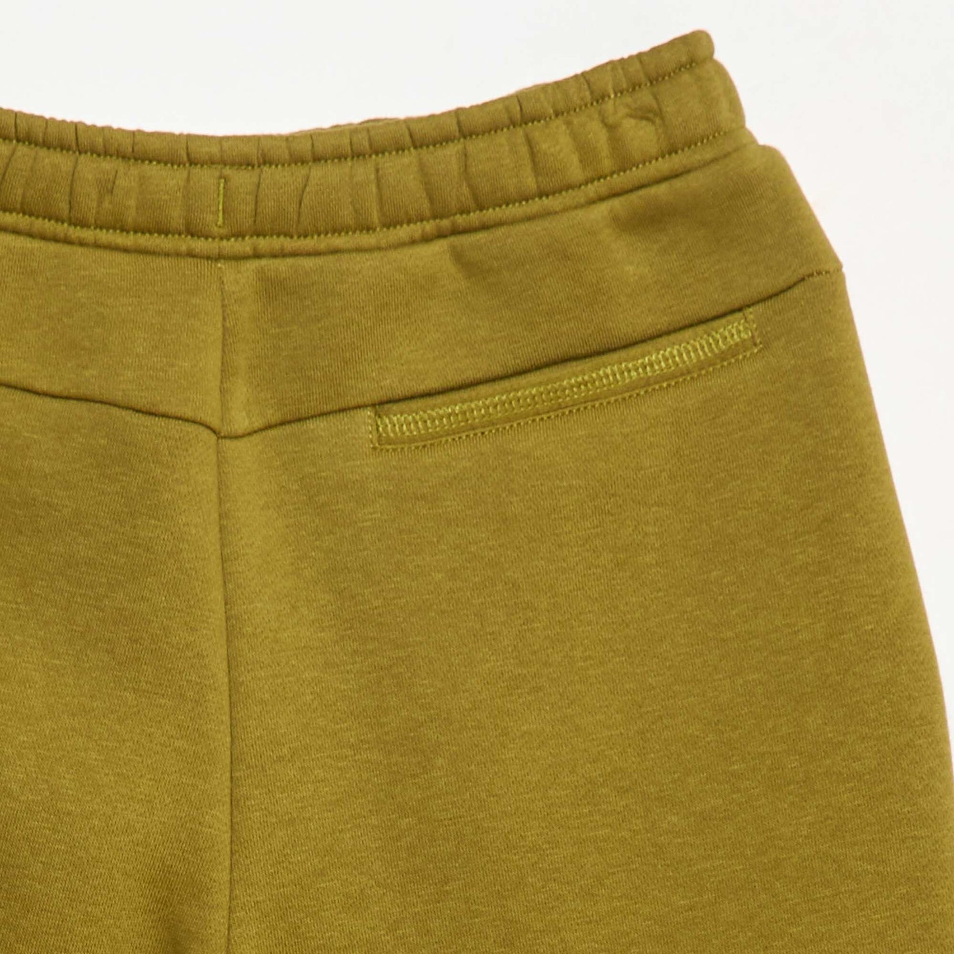 Pantalon jogging avec inscription brodée VERT