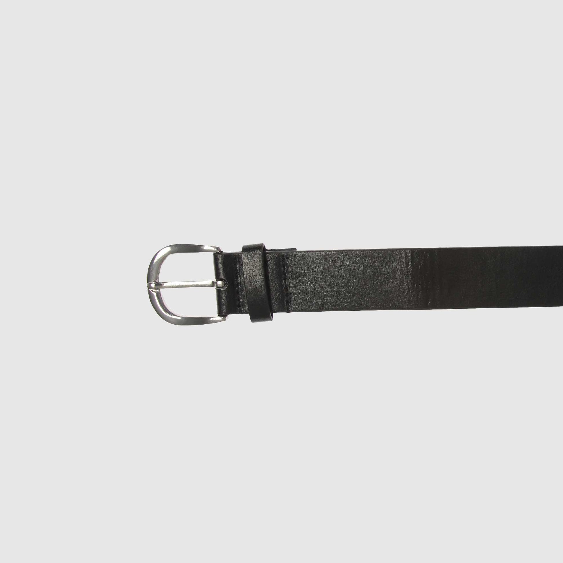 Ceinture unie basique NOIR