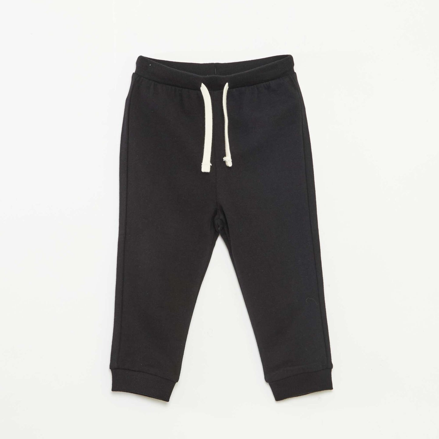 Pantalon en molleton léger avec taille élastiquée GRIS