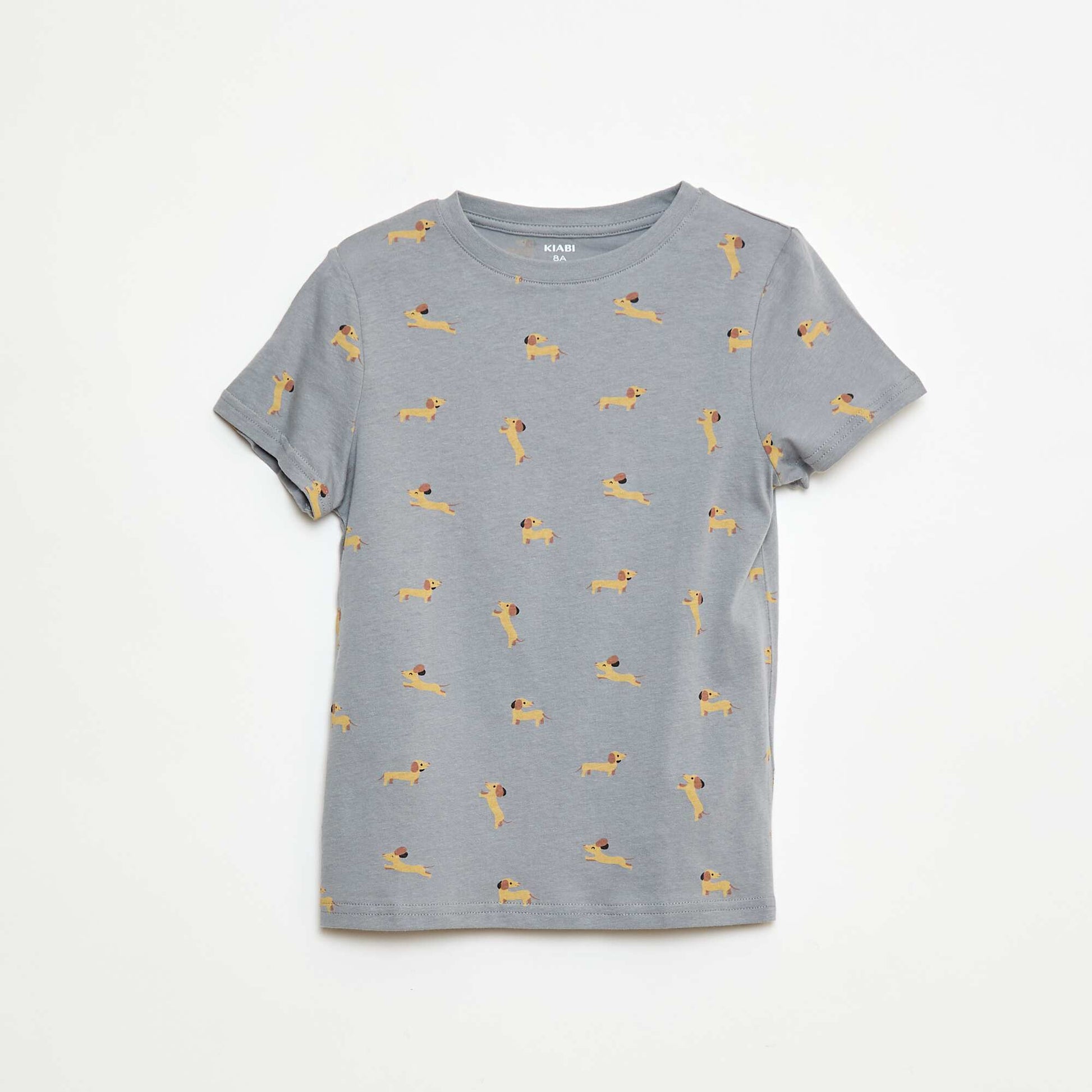 Lot de 3 tee-shirts style 'chien' BEIGE