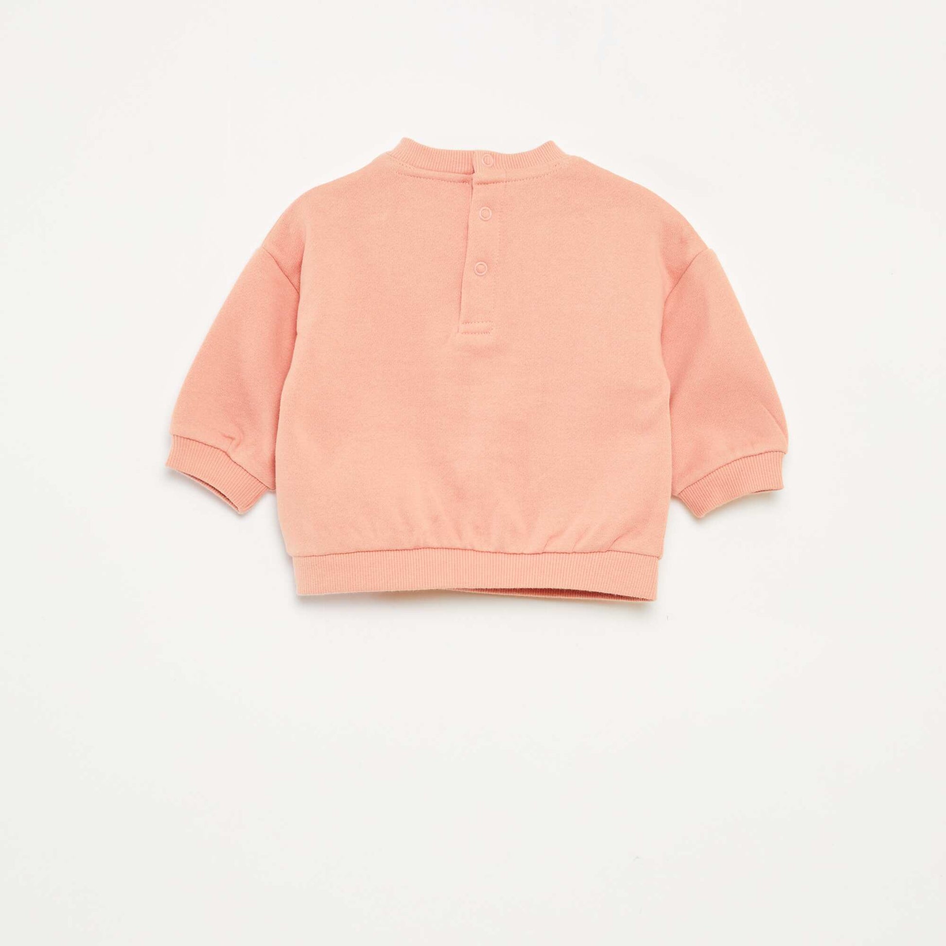 Ensemble en molleton sweat + pantalon - 2 pièces ROSE