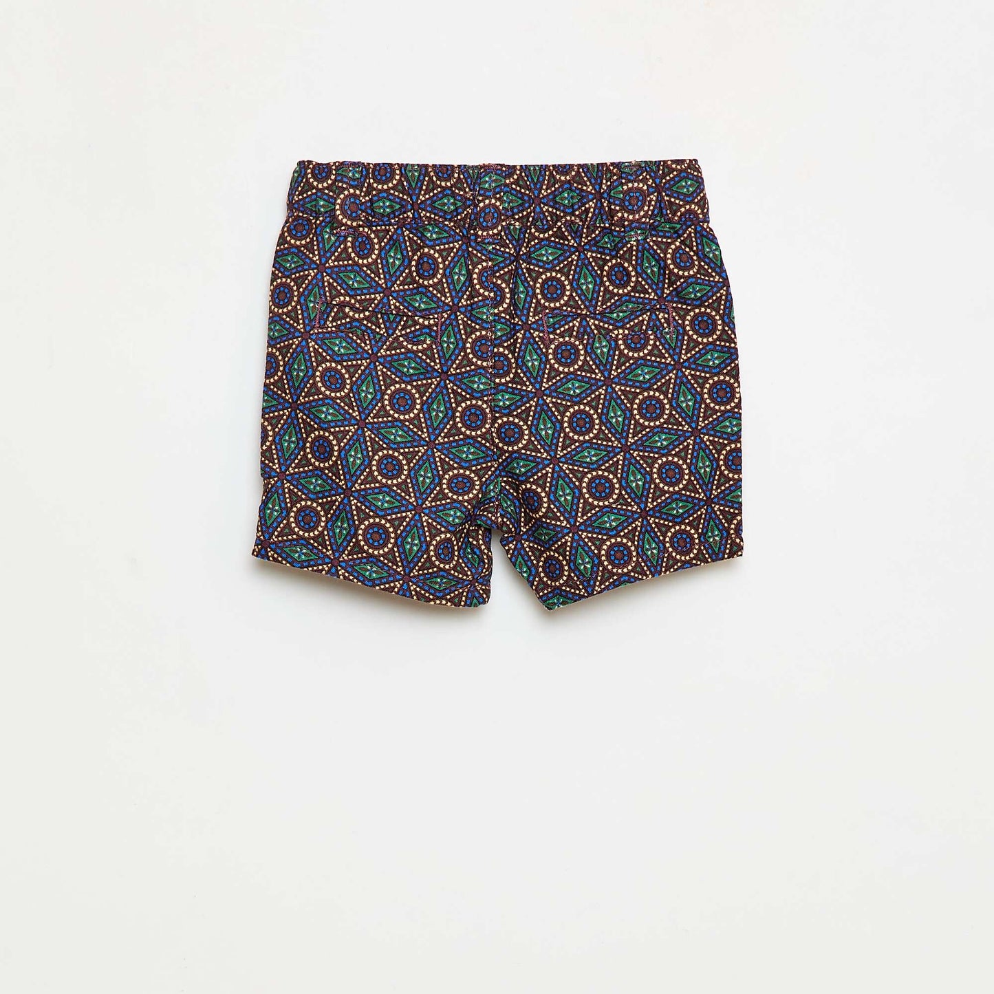 Short en oxford ajustable wax MARRON