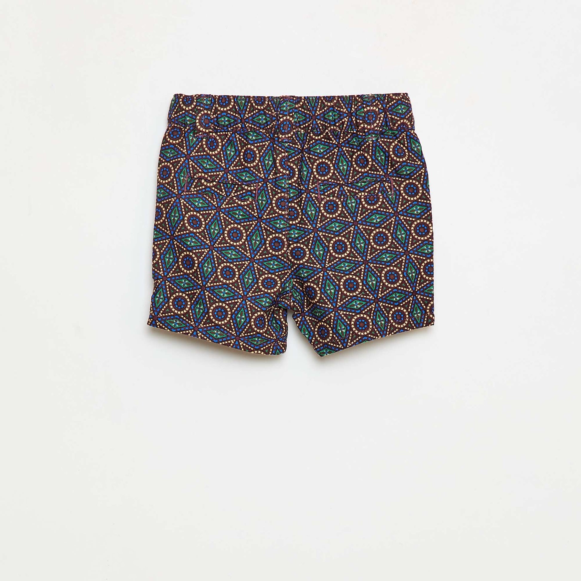 Short en oxford ajustable wax MARRON