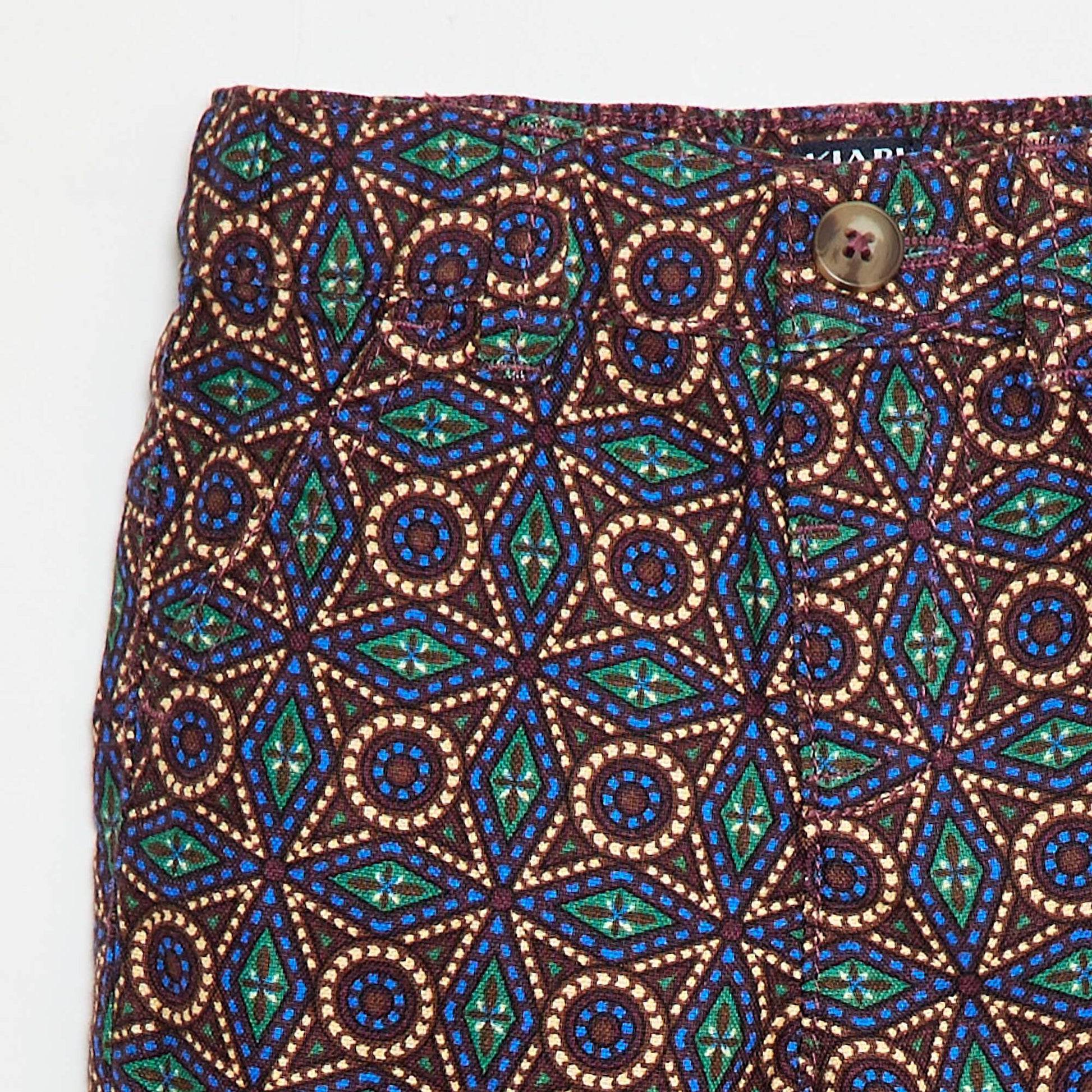 Short en oxford ajustable wax MARRON