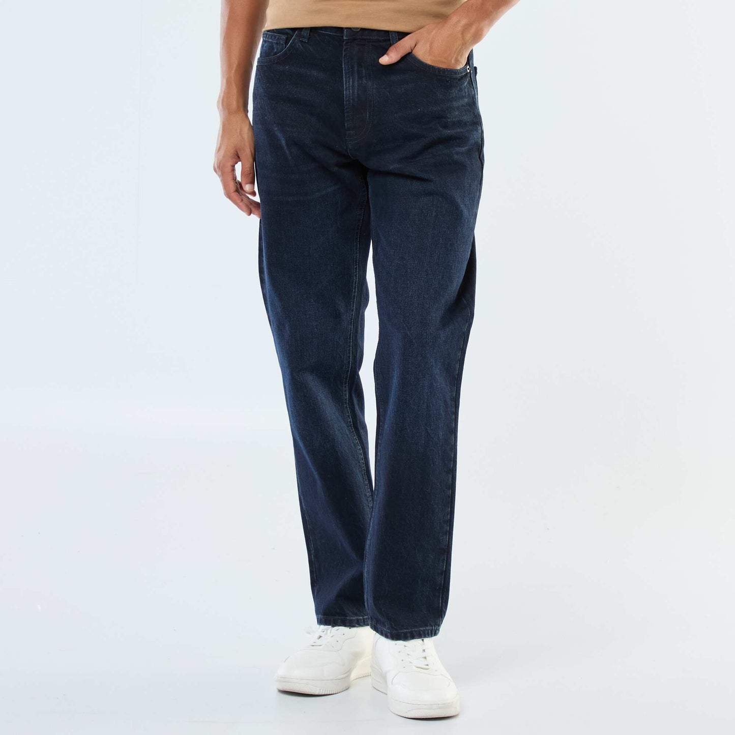 Jean regular 5 poches BLEU DéLAVé