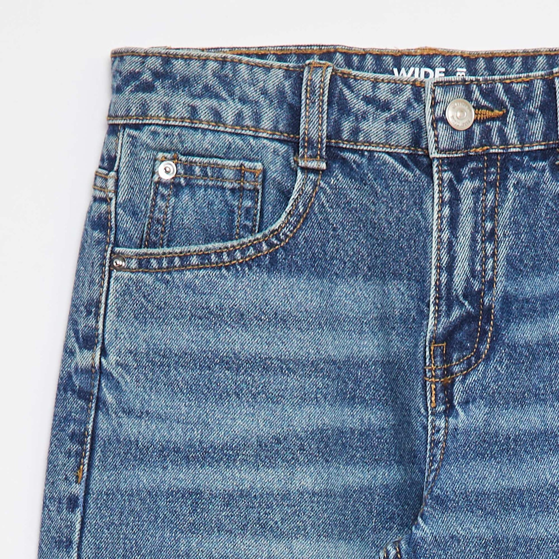 Jean wide leg BLEU