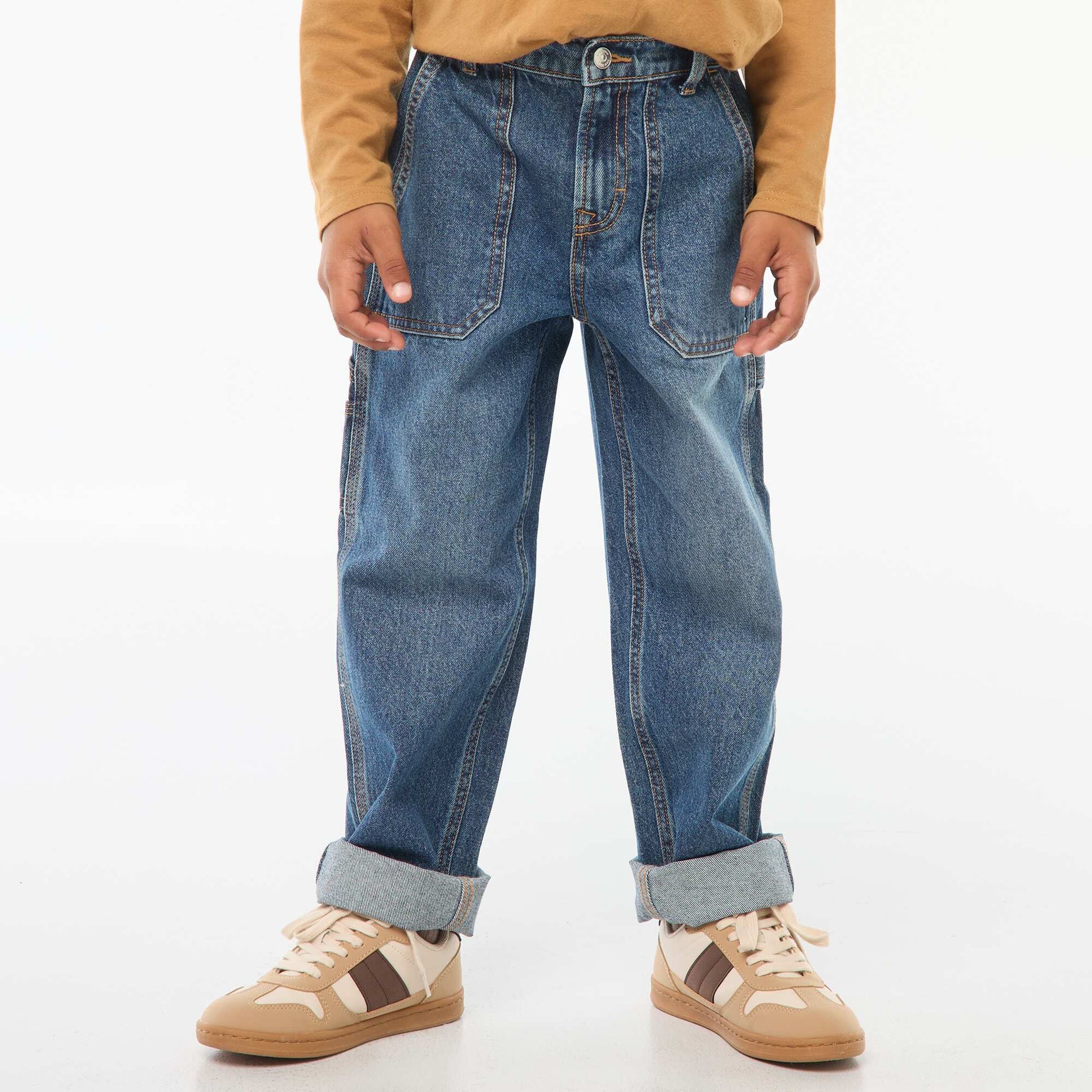 Jean multipoche BLEU