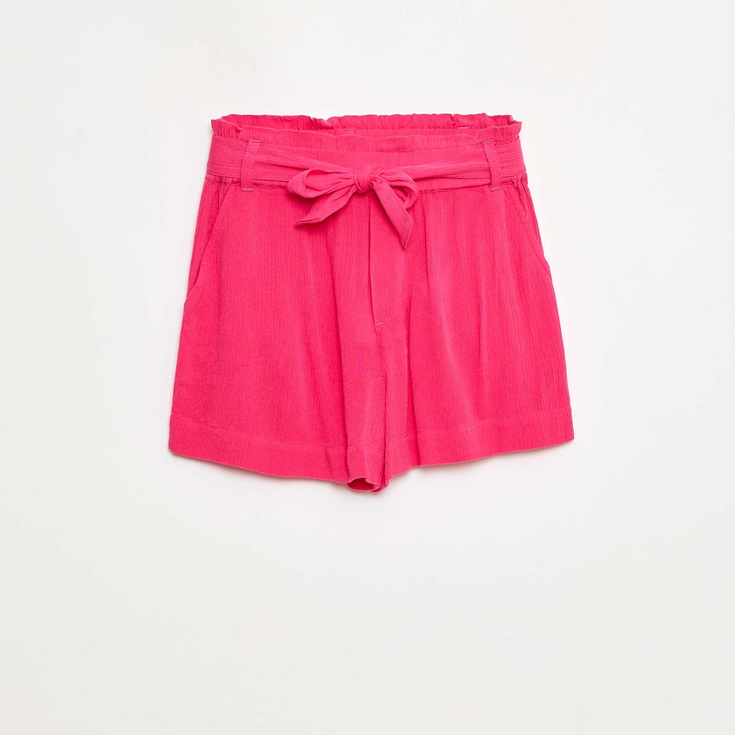 Short léger avec nœud uni ROSE