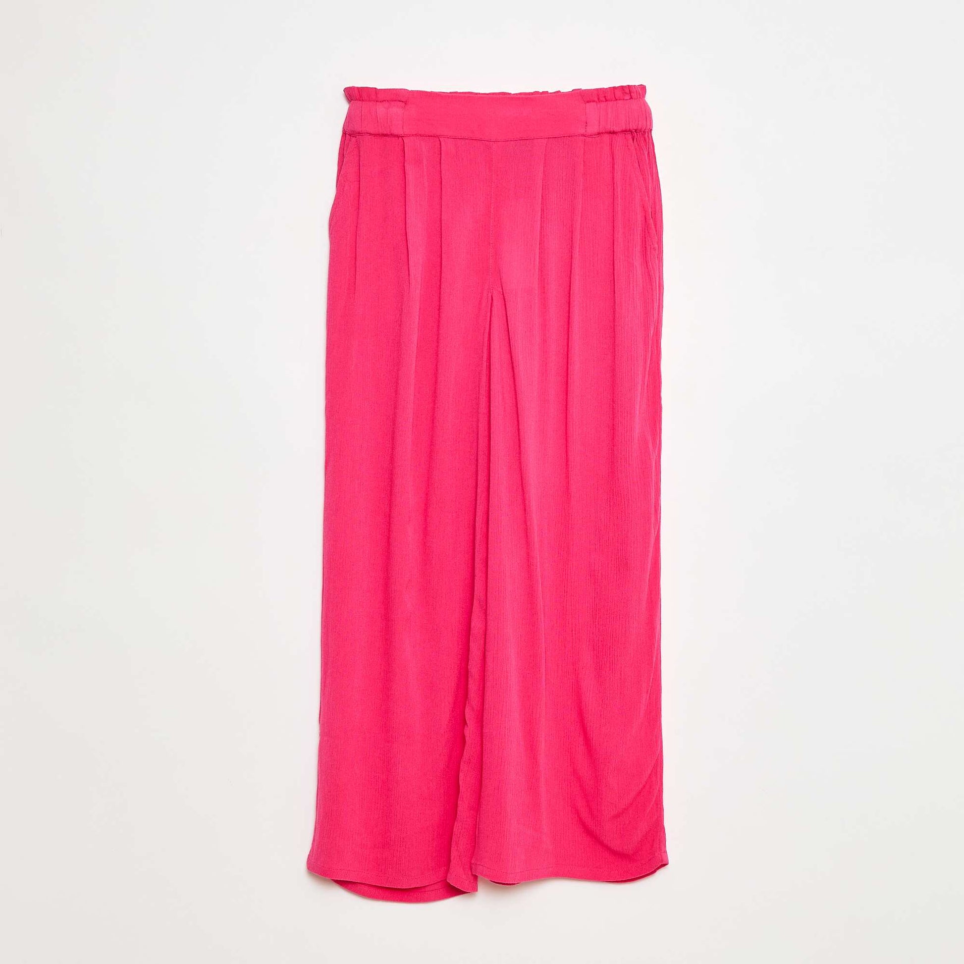Pantalon smart léger uni ROSE