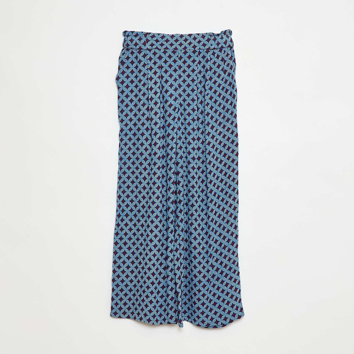 Pantalon smart léger wax VIOLET