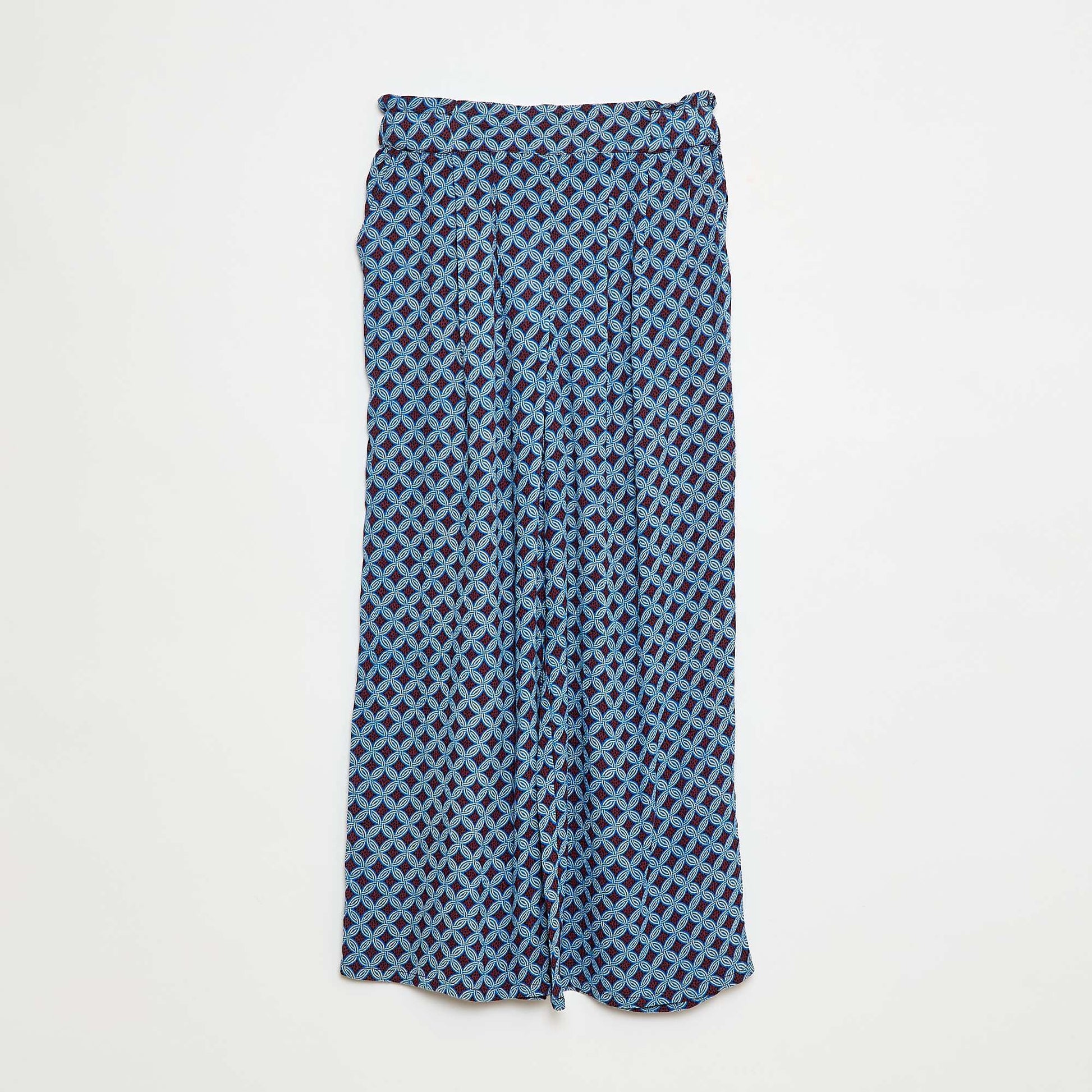 Pantalon smart léger wax VIOLET